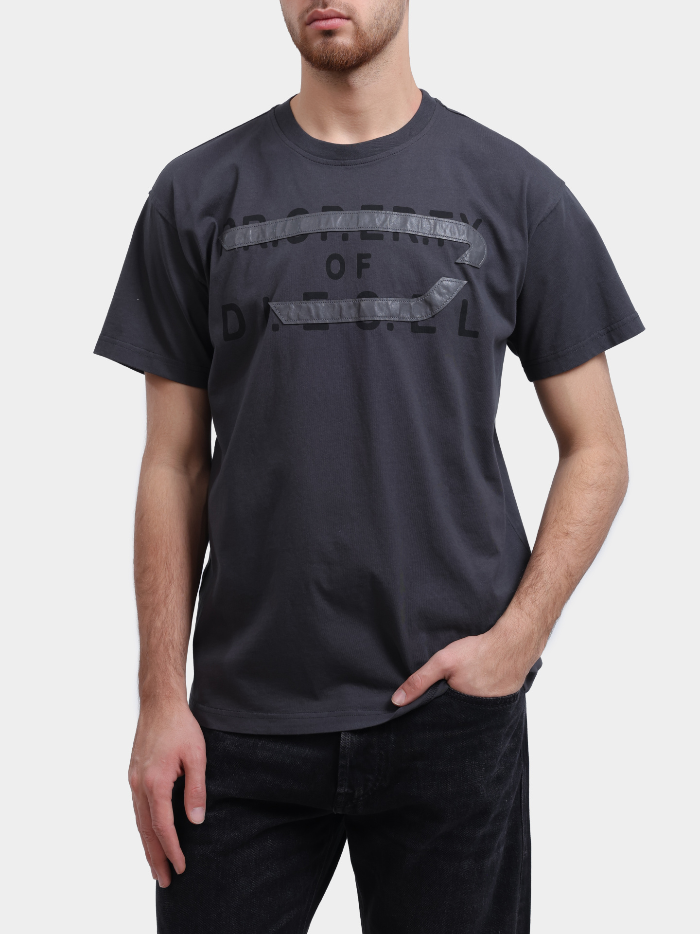 Футболка Diesel A210270DMBJ93R хлопковая мужская — купить в интернет-магазине Verdistore