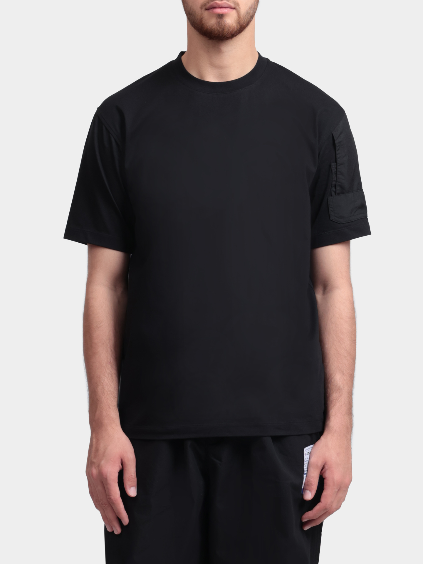 Футболка Y-3 KC6765 BLACK черная мужская с накладным карманом — купить в интернет-магазине Verdistore