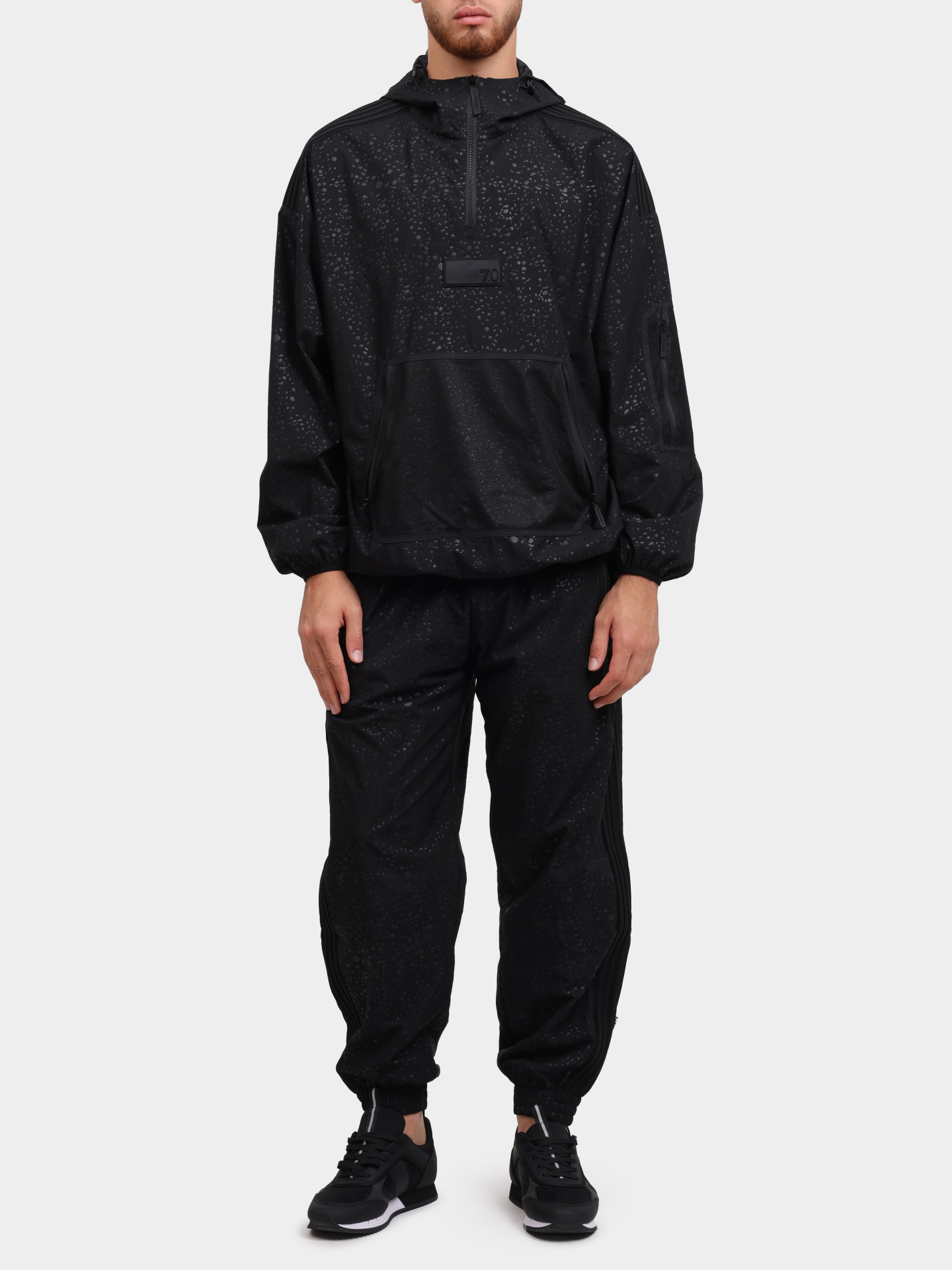 Анорак EA7 6DUB39 TNGLZ 1200 черный мужской  — купить в интернет-магазине Verdistore