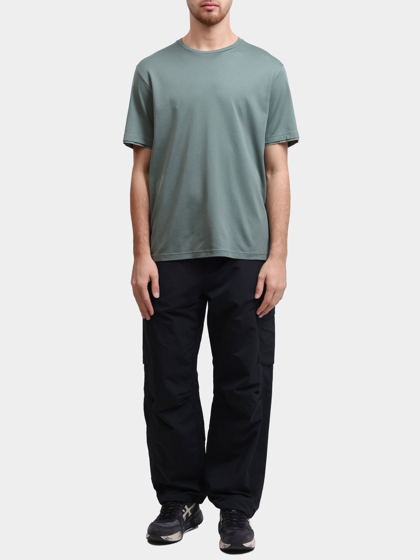 Футболка Herno JG0031UR 52052 7205 хлопковая мужская — купить в интернет-магазине Verdistore