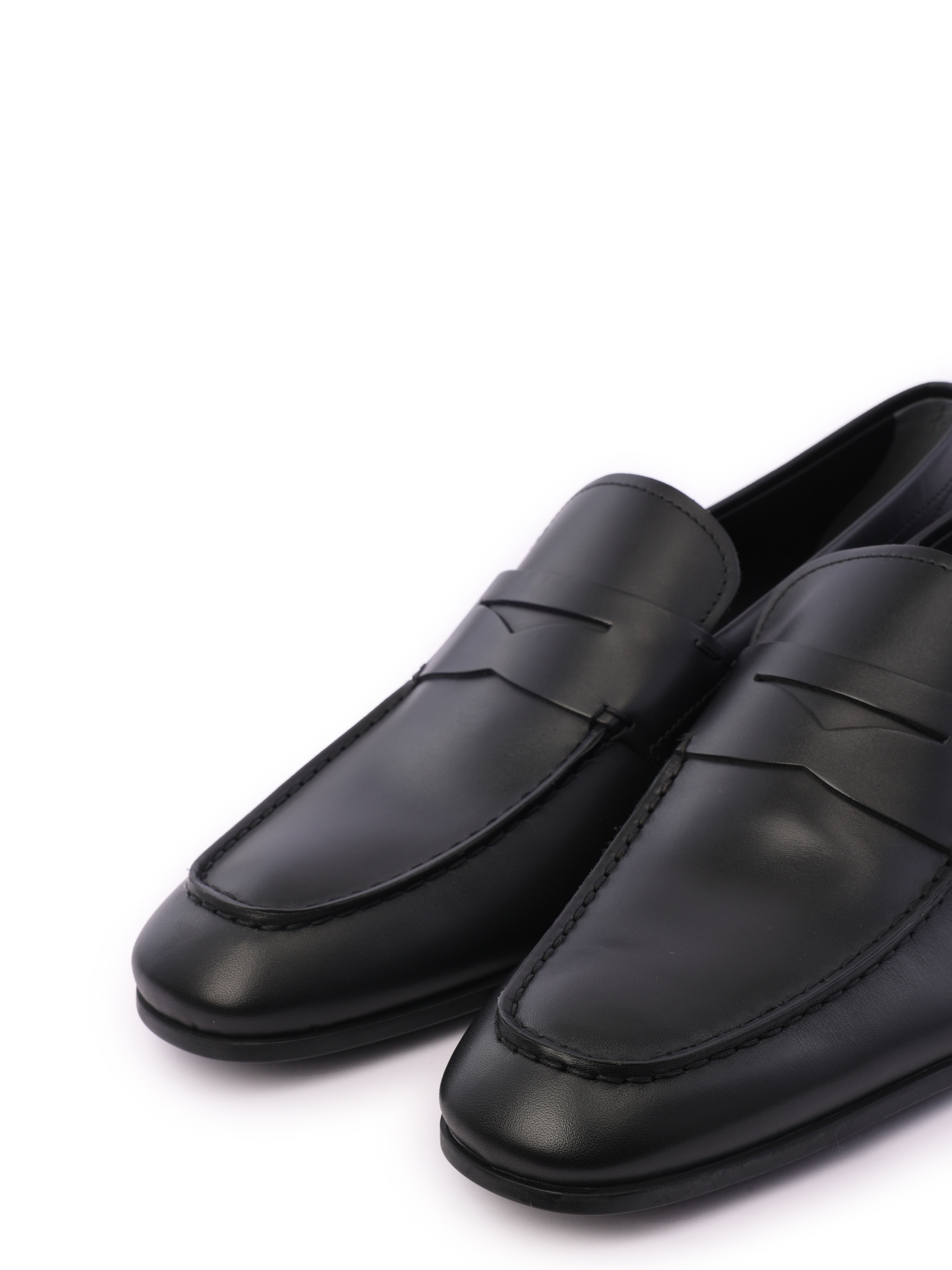 Лоферы XXM51B00010D90 B999 из гладкой кожи на каблуке  — купить в интернет-магазине Verdistore