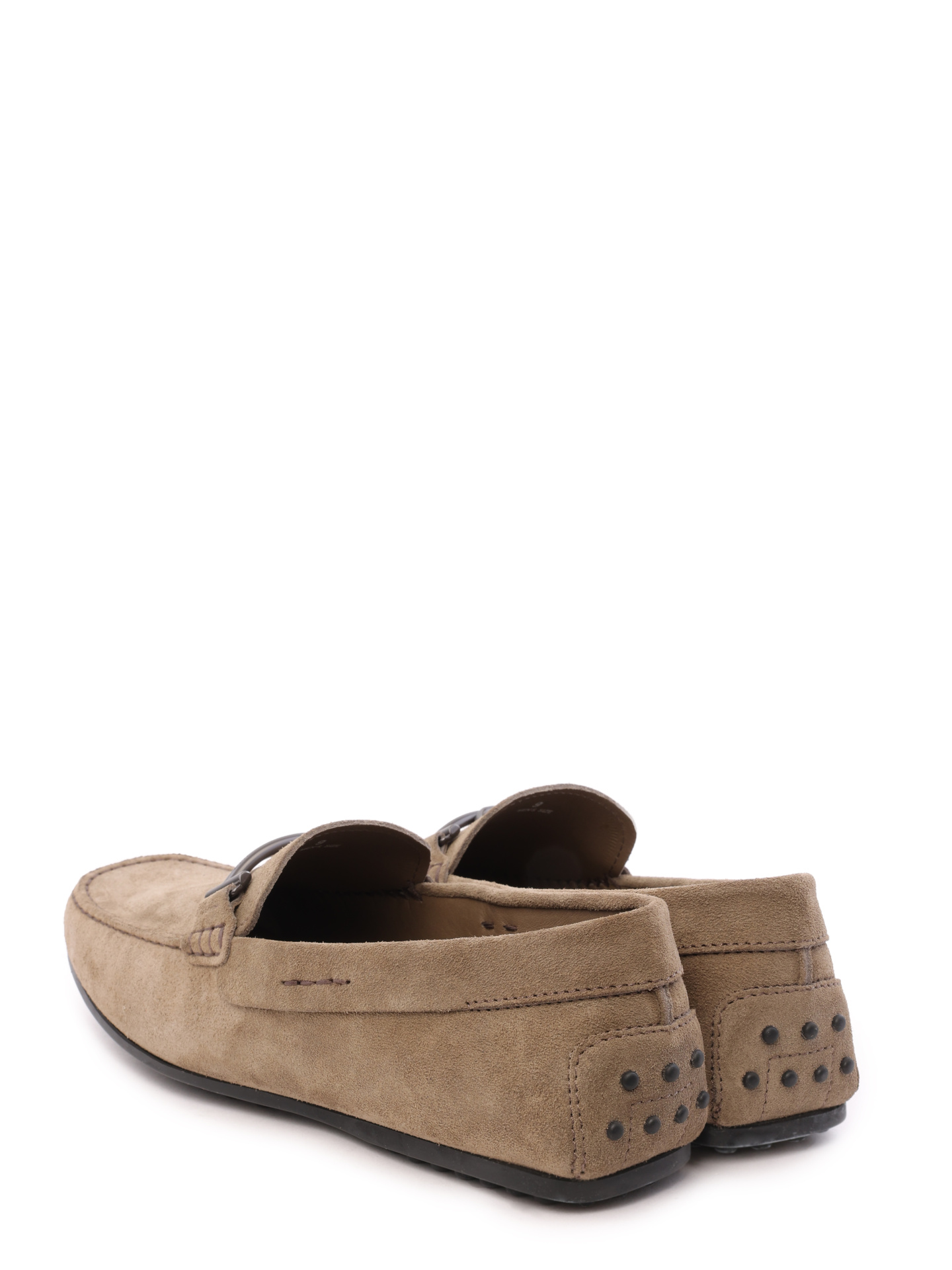 Мокасины бежевые замшеые с приподнятым носком — купить в интернет-магазине Verdistore