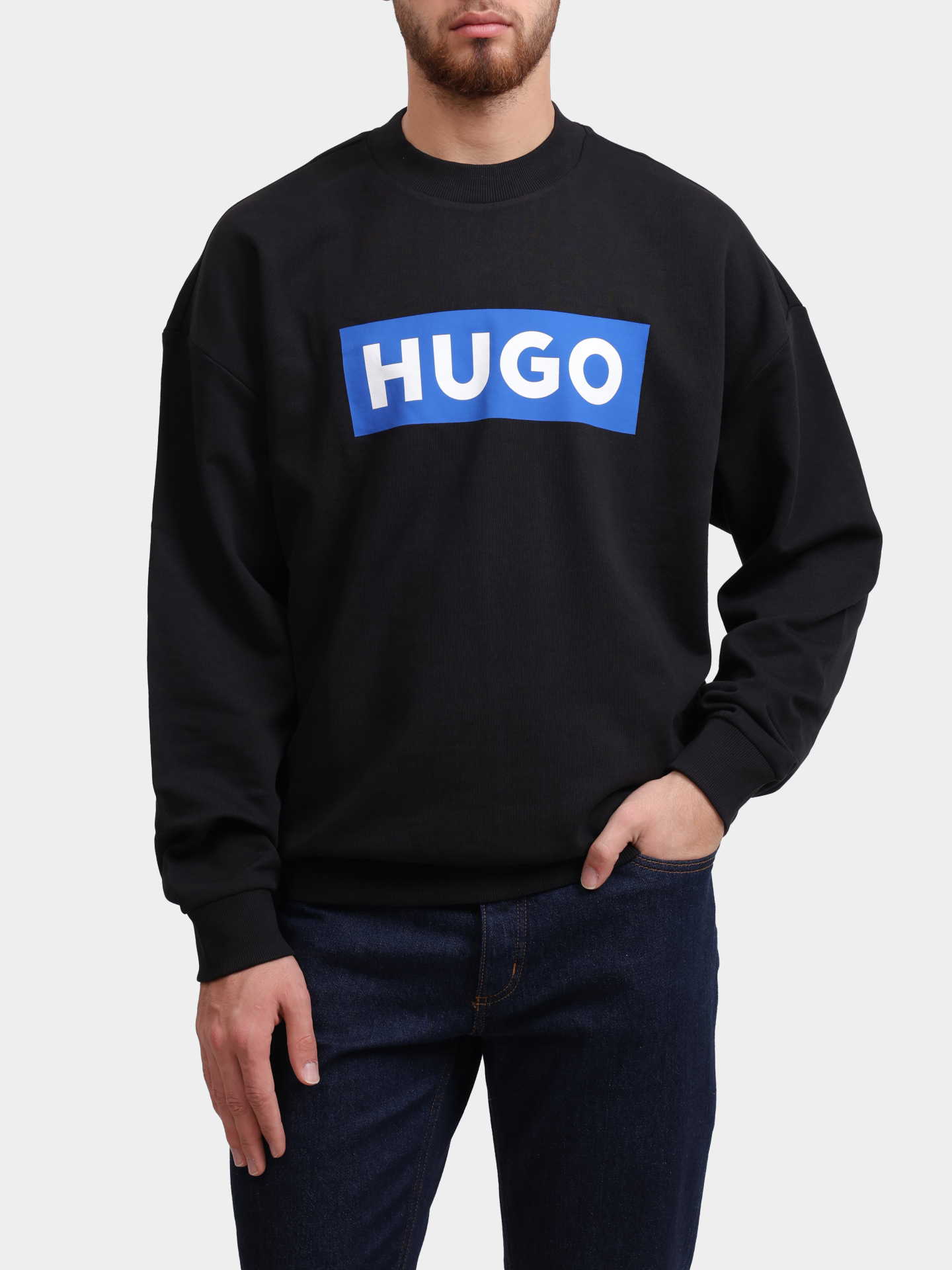 Свитшот Hugo 50522375 001 хлопковый мужской — купить в интернет-магазине Verdistore