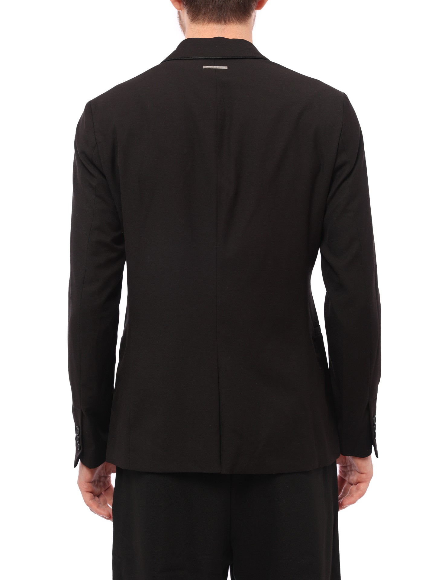 Пиджак Armani Exchange 6LZG06 ZNV0Z 1200 черный мужской однобортный — купить в интернет-магазине Verdistore