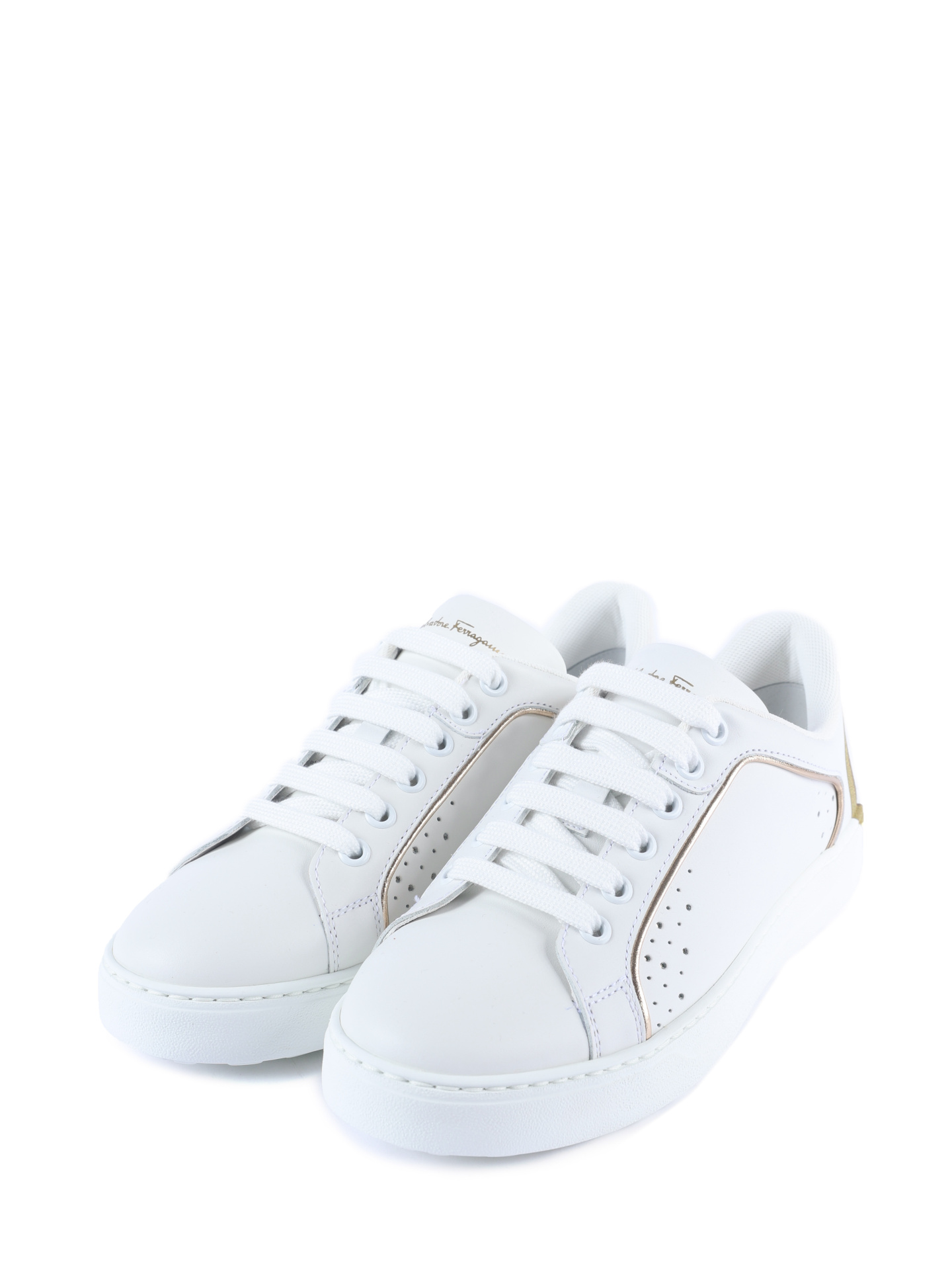 Кроссовки Z-07503951C с золотистой окантовкой — купить в интернет-магазине Verdistore