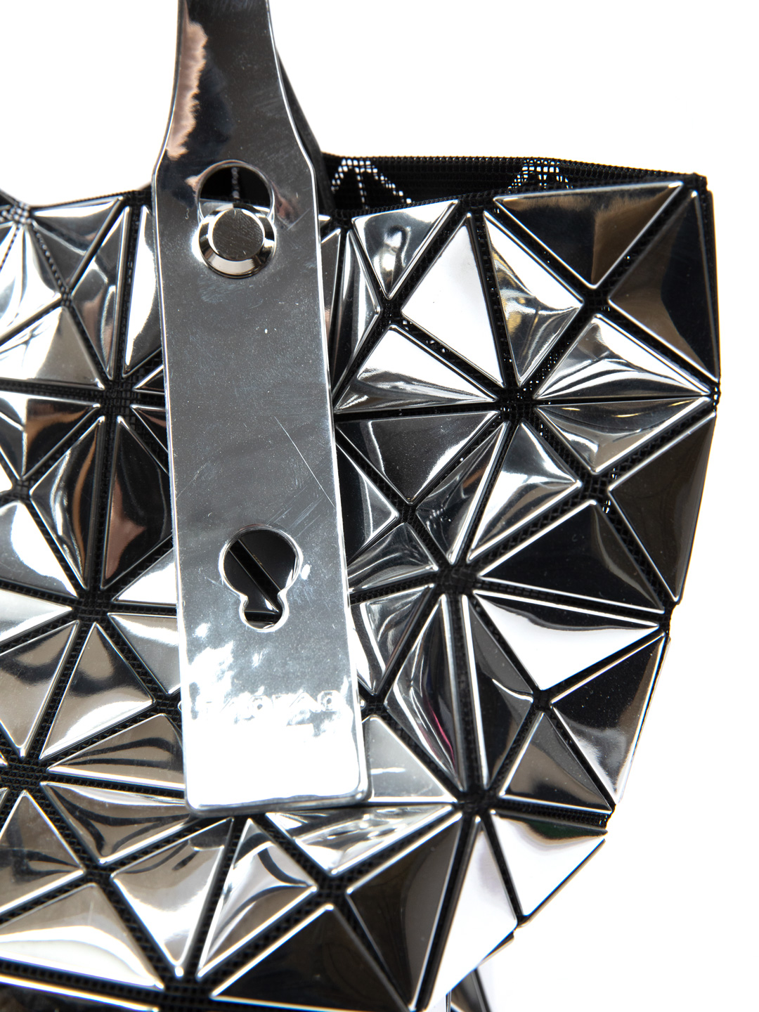 Сумка BAO BAO BB66AG123 серебристая женская — купить в интернет-магазине Verdistore