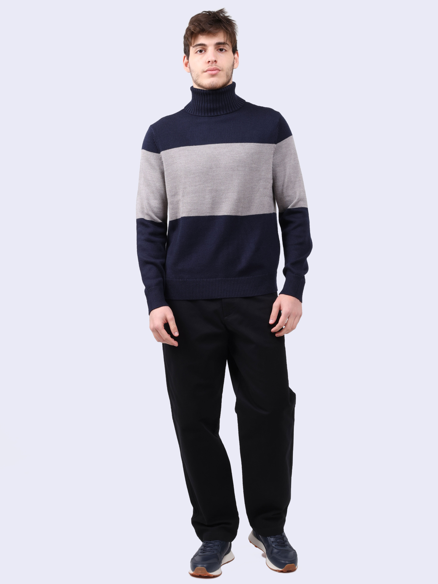 Свитер Armani Exchange 6DZM2E ZM1LZ 25FV комбинированный мужской — купить в интернет-магазине Verdistore
