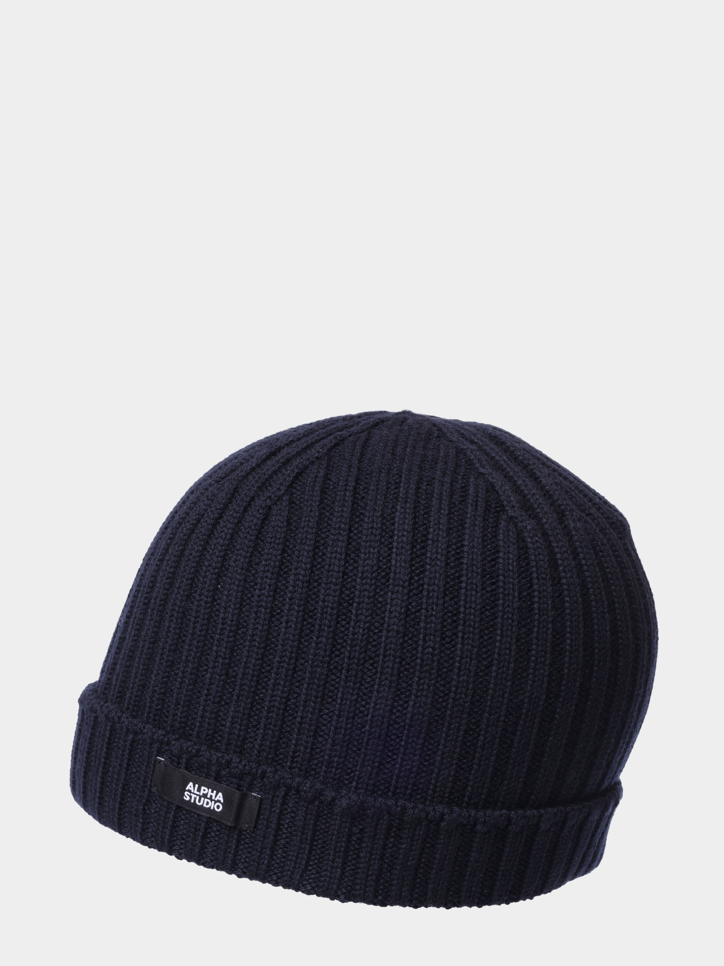 Шапка Alpha Studio AU-3601S 1001 темно-синяя мужская — купить в интернет-магазине Verdistore