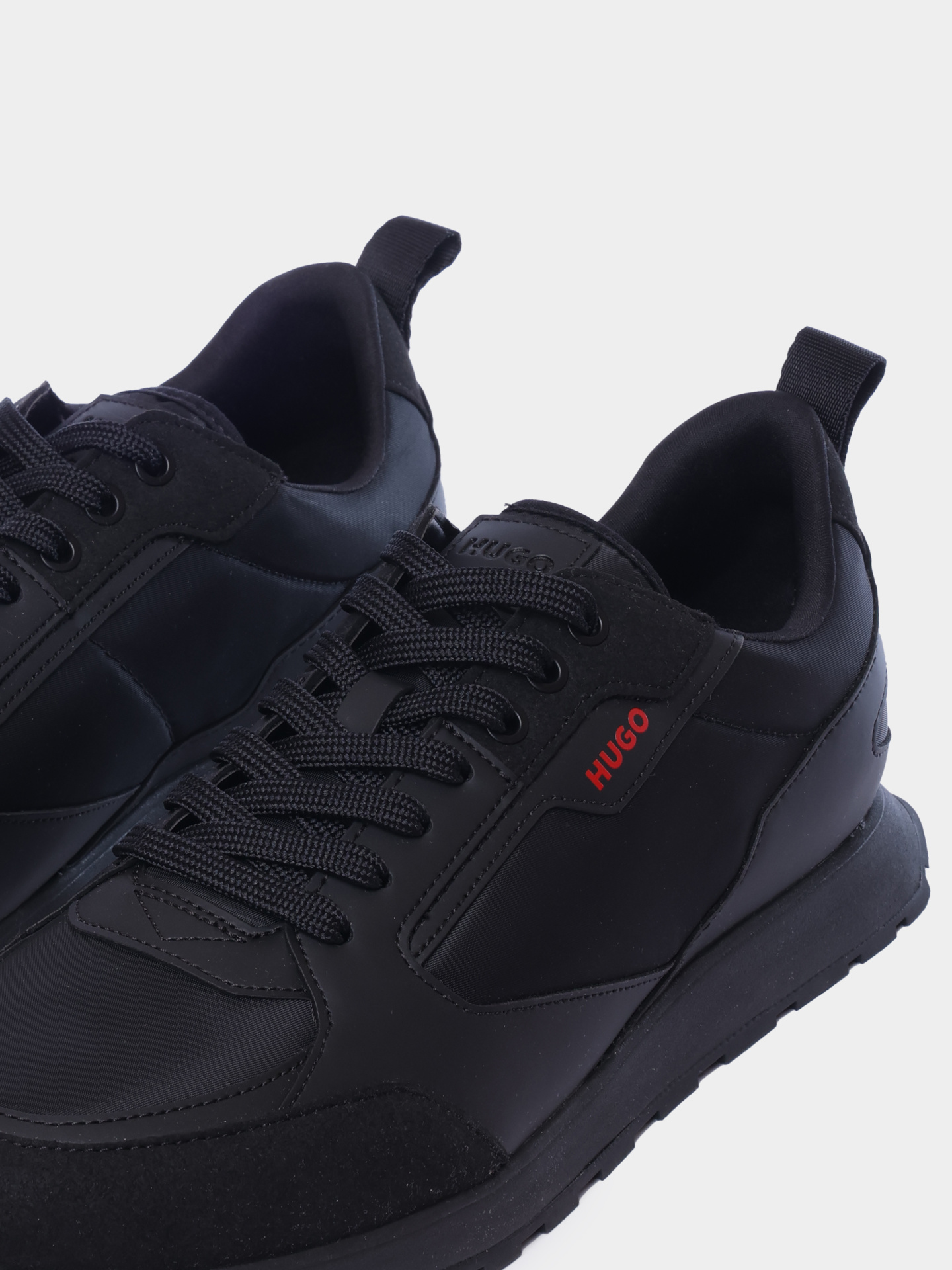 Кроссовки Hugo Icelin 50536568 003 черные мужские — купить в интернет-магазине Verdistore