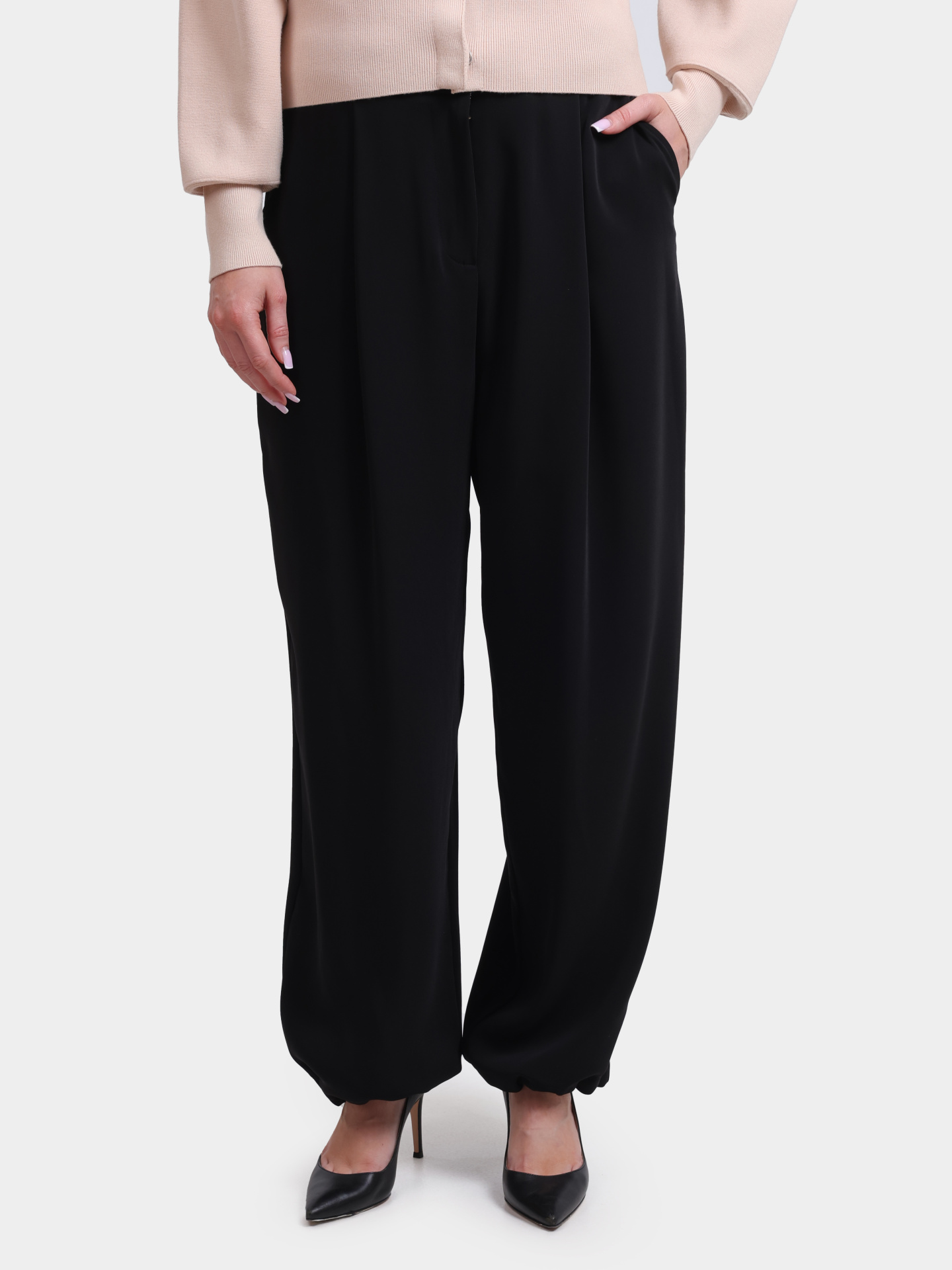 Брюки Liu-Jo TA6150 TS923 C3901 черные женские — купить в интернет-магазине Verdistore