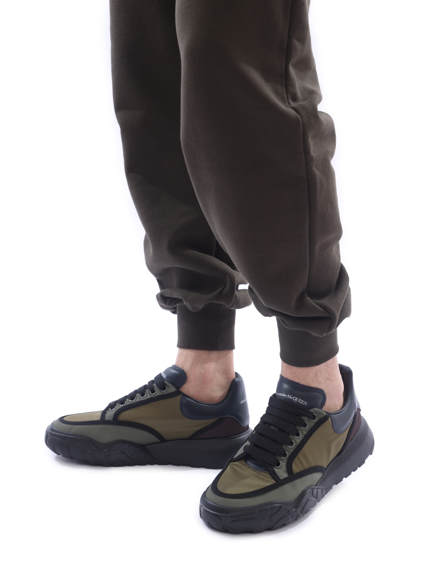 Кроссовки Alexander McQueen 682813-W4RQ5-3299 комбинированные мужские — купить в интернет-магазине Verdistore