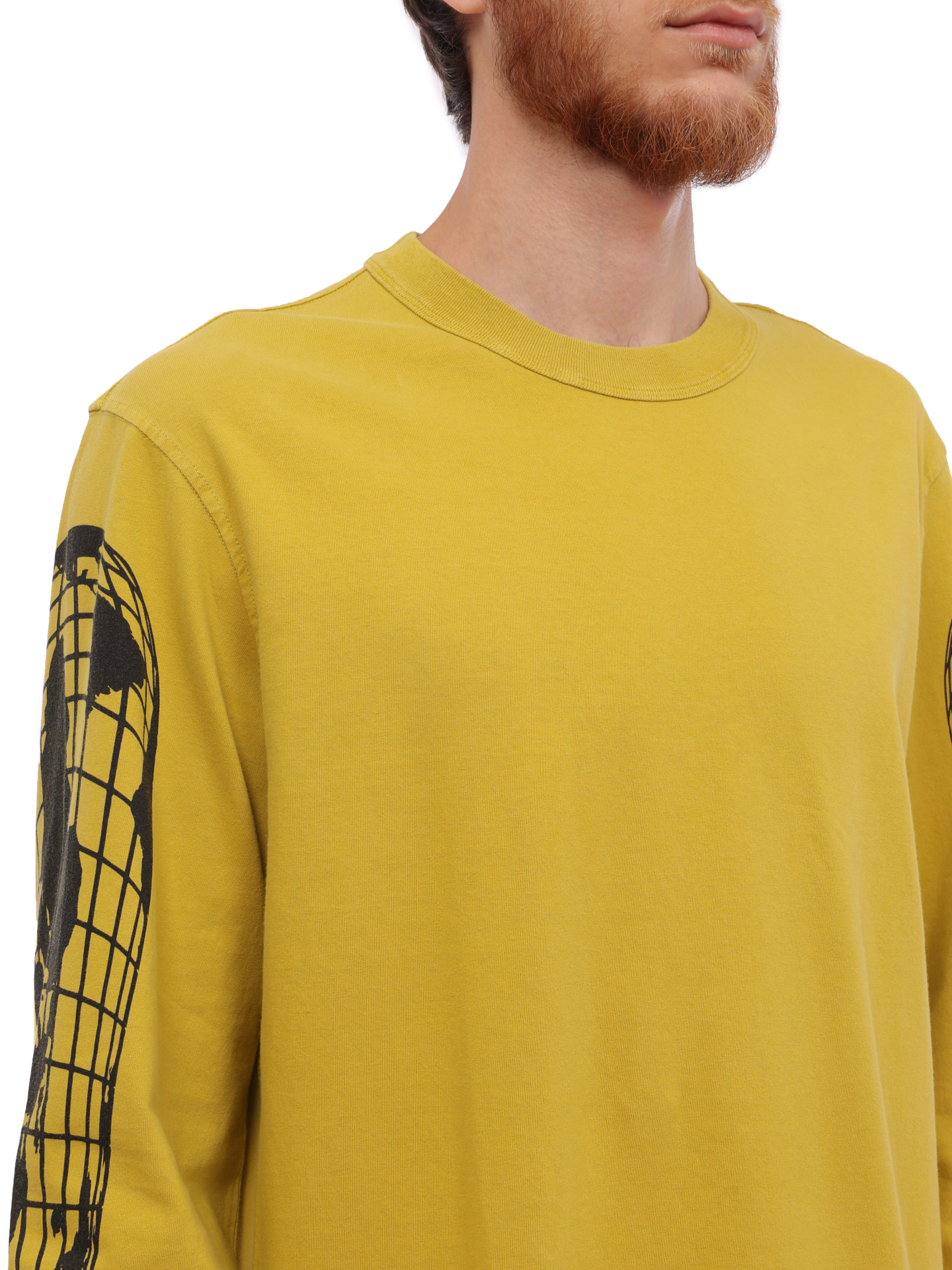 Лонгслив Diesel A110720DNAW5FY хлопковый мужской — купить в интернет-магазине Verdistore