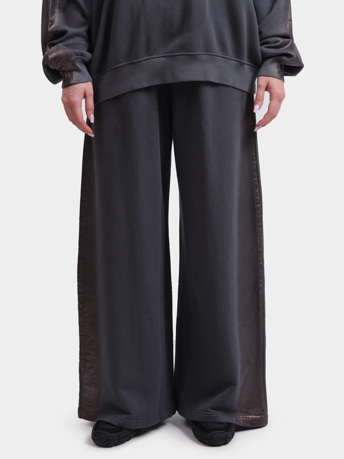 Брюки A203040EPCT9EB серые женские — купить в интернет-магазине Verdistore