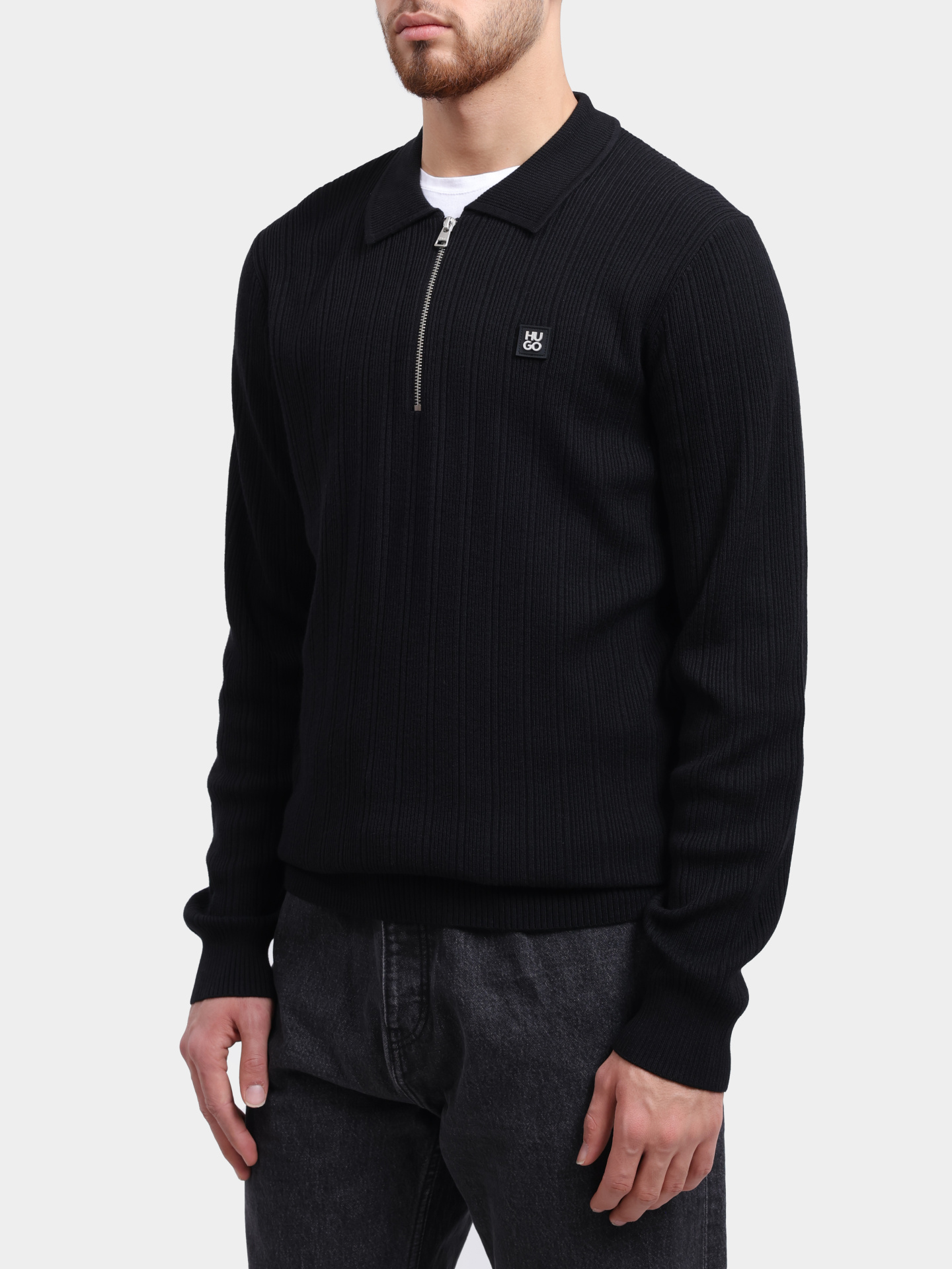 Свитер Sastoro 10263707 01 50524556 001 черный мужской — купить в интернет-магазине Verdistore