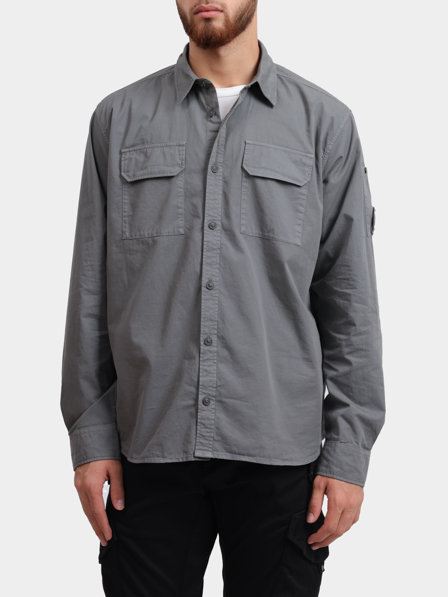 Рубашка C.P. Company 18CMSH140A110143G 935 хлопковая мужская — купить в интернет-магазине Verdistore