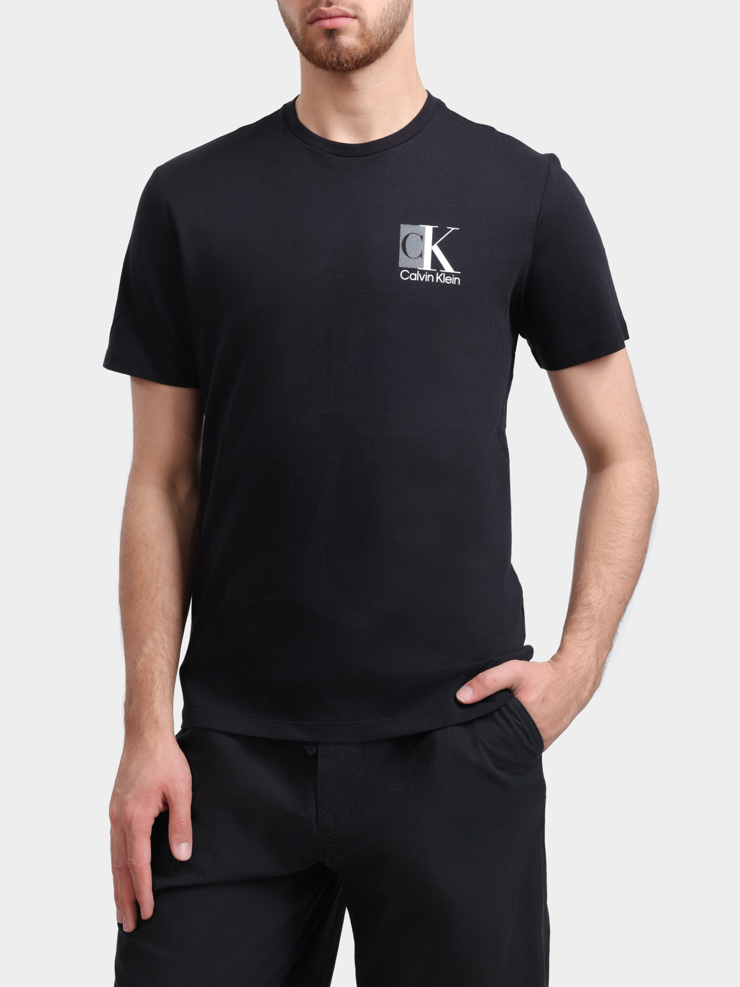 Футболка Calvin Klein LV04RC853G UB1 хлопковая мужская — купить в интернет-магазине Verdistore