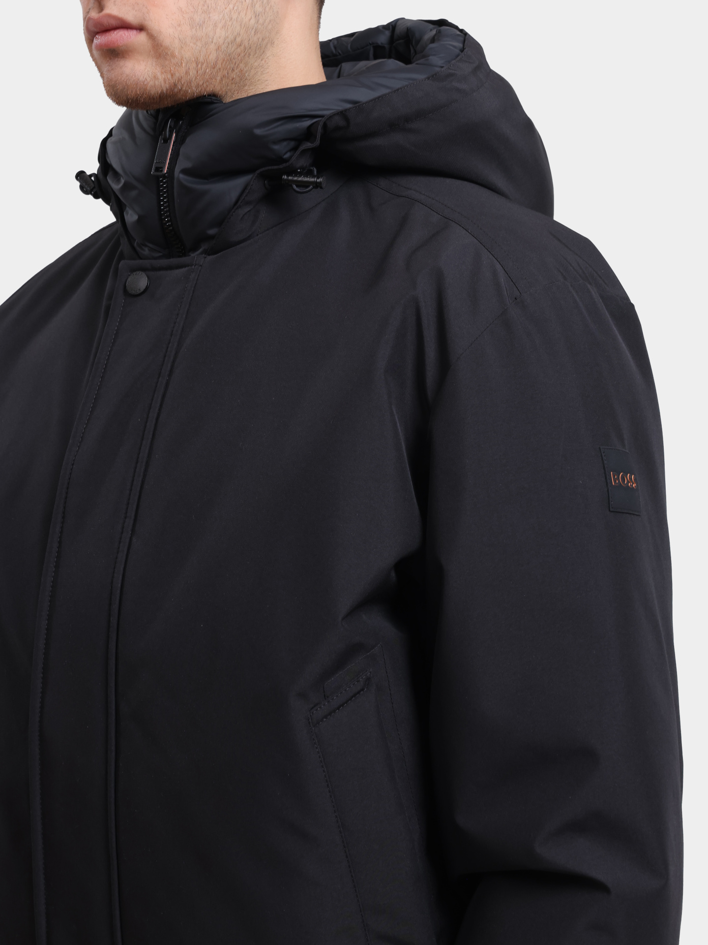 Куртка Boss Osis1 10240256 01 50547099 001 черная мужская  — купить в интернет-магазине Verdistore
