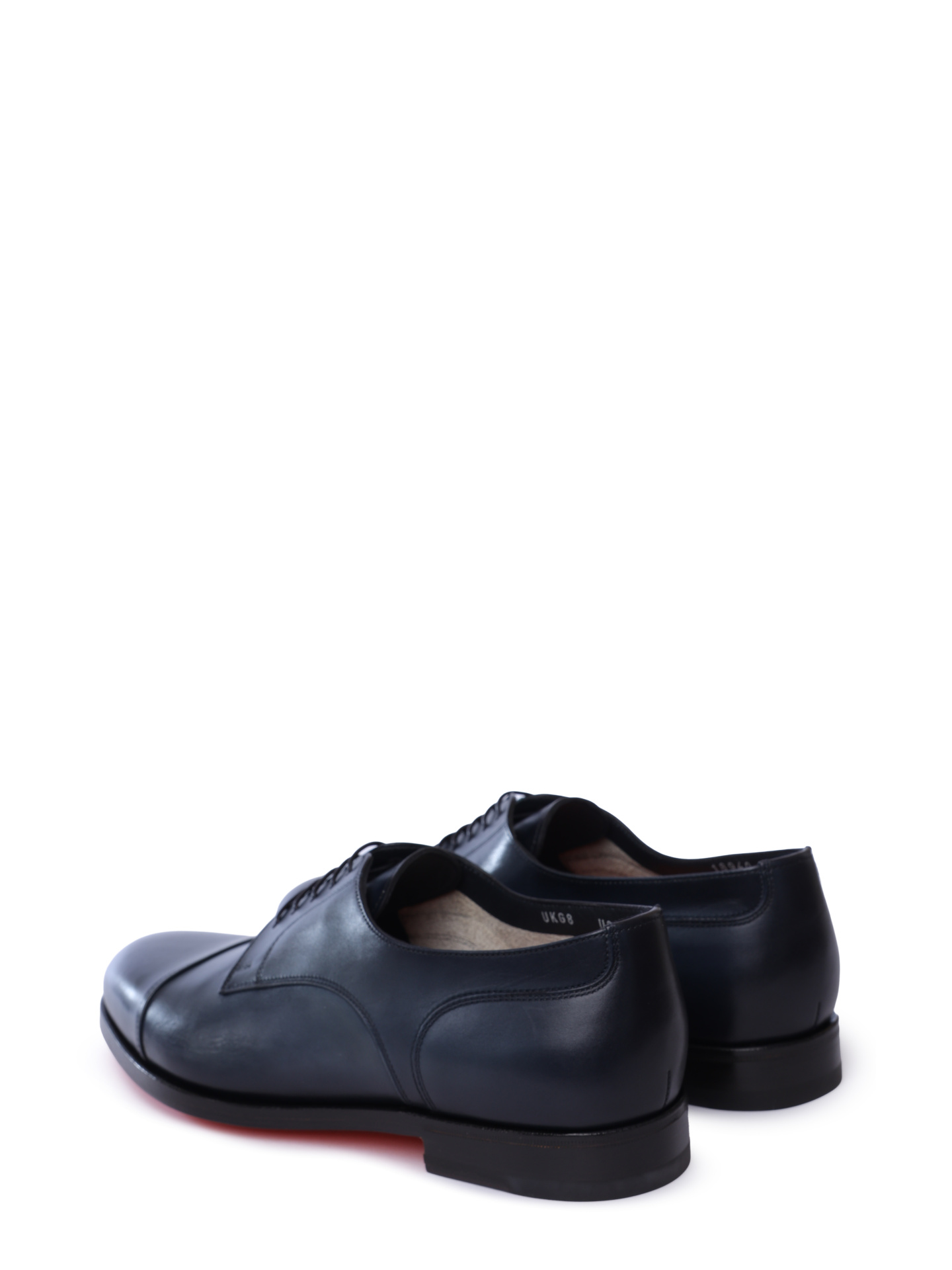 Дерби Santoni MCCG18940SA1SLASU59 кожаные мужские — купить в интернет-магазине Verdistore