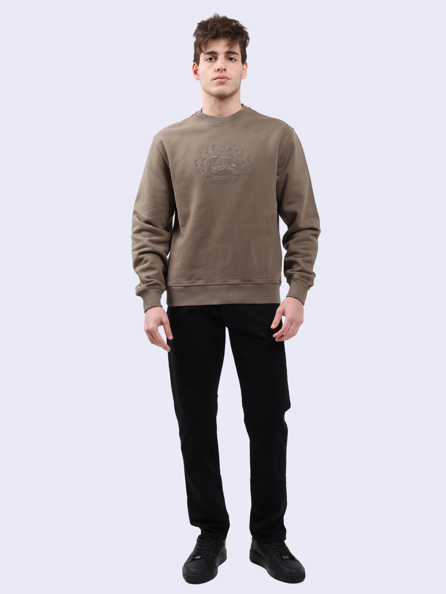 Свитшот Burberry 8093603 B7044 хлопковый мужской — купить в интернет-магазине Verdistore