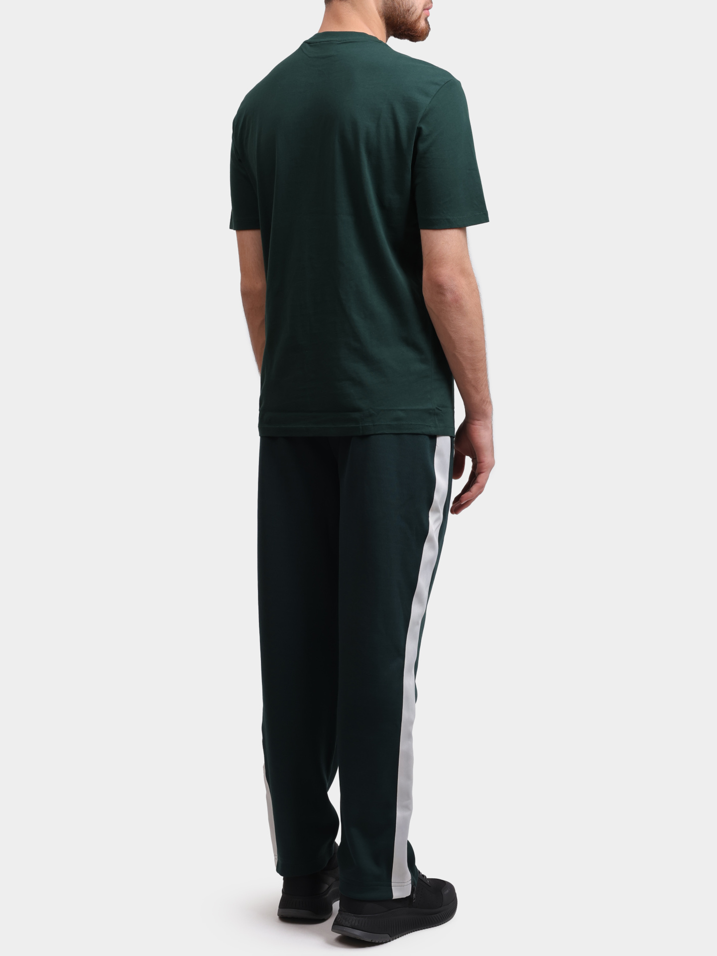 Брюки спортивные Hugo 50551351 385 зеленые мужские — купить в интернет-магазине Verdistore