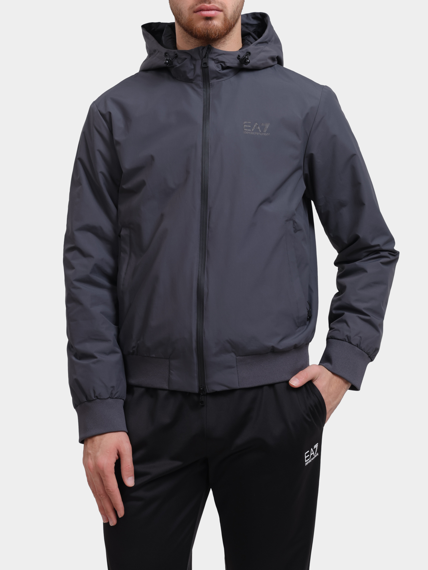 Бомбер 8NPB21 PNFZZ U8117 черный мужской — купить в интернет-магазине Verdistore