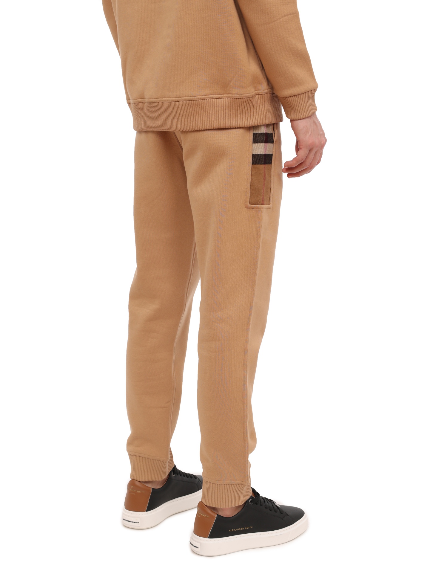 Брюки Burberry 8045014 A1420 бежевые мужские — купить в интернет-магазине Verdistore