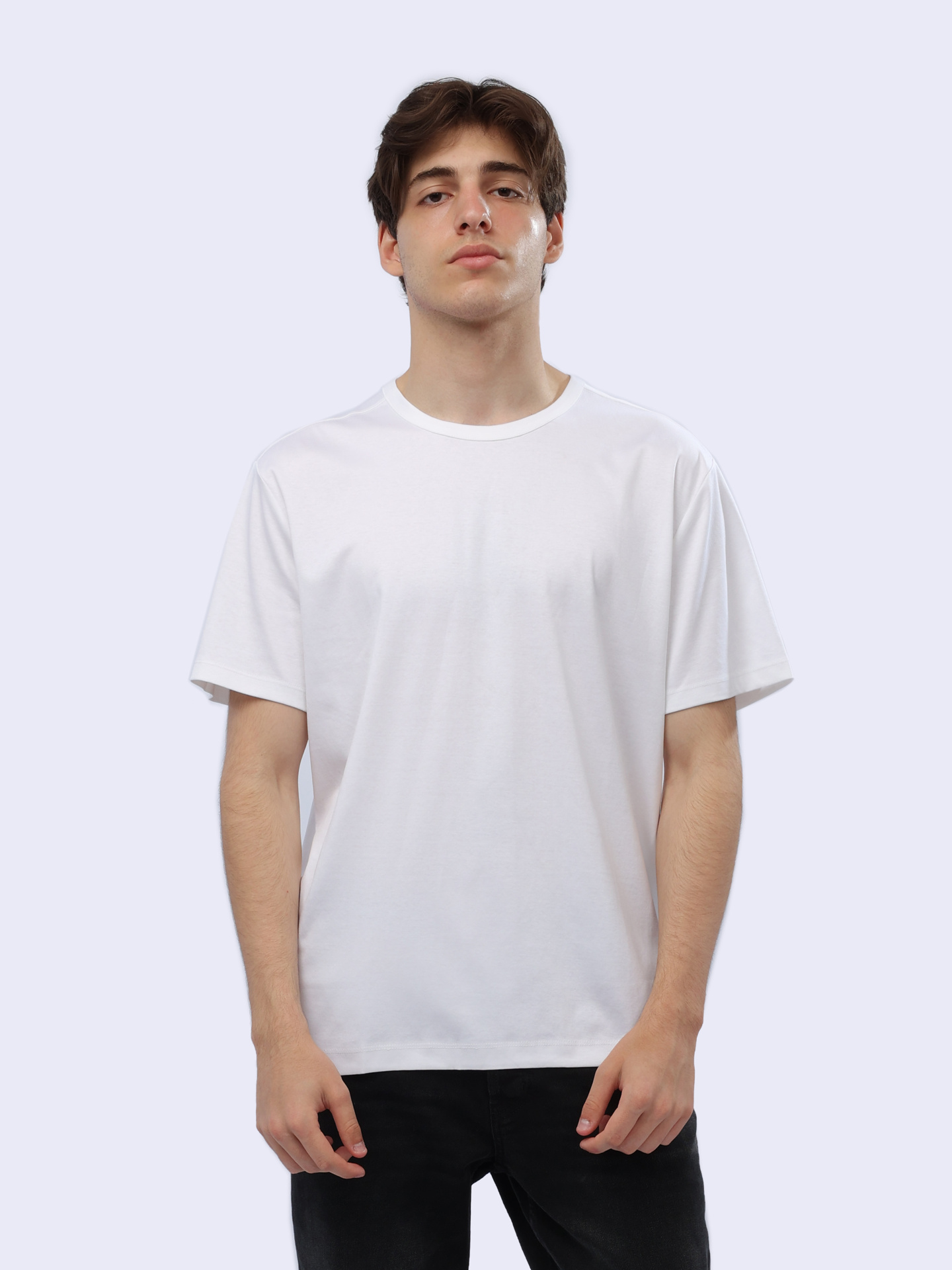 Футболка Calvin Klein K10K112526 белая мужская из хлопка — купить в интернет-магазине Verdistore