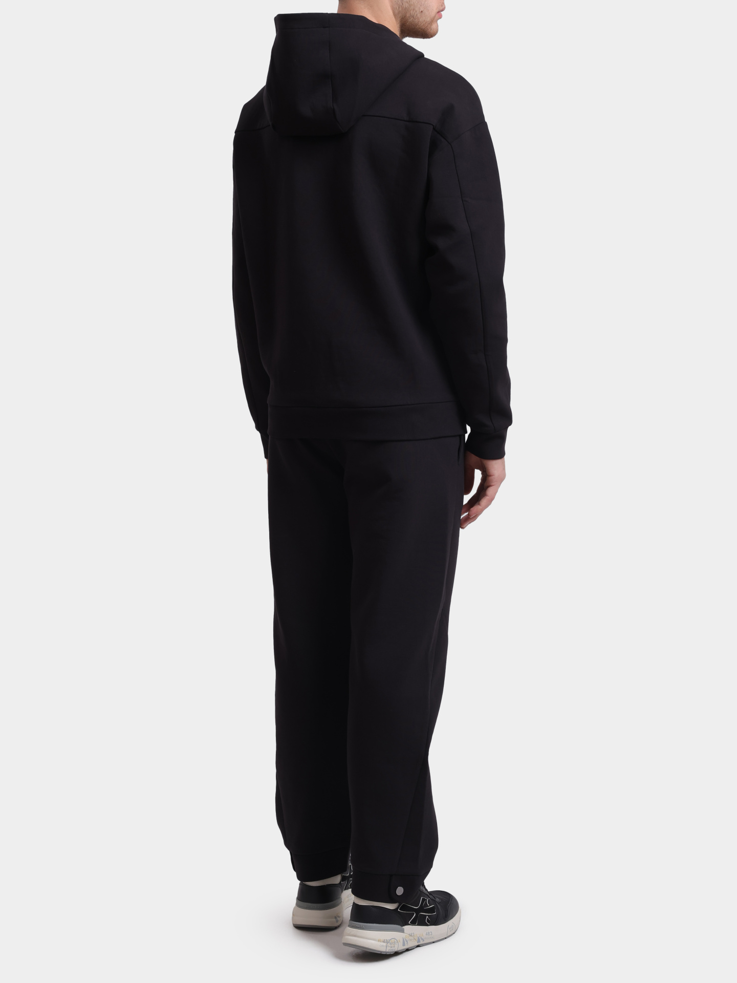 Брюки спортивные Hugo Debospant 10267272 01 черные мужские — купить в интернет-магазине Verdistore