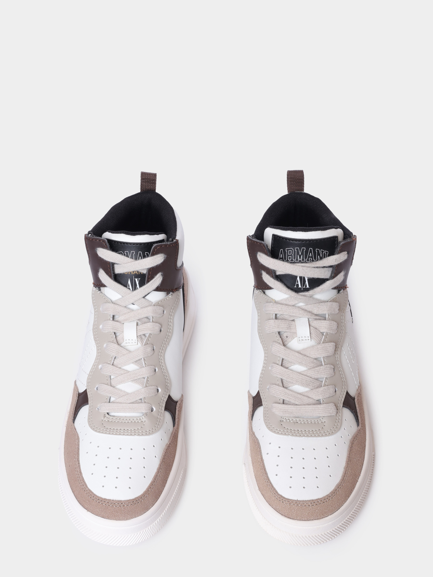 Кеды Armani Exchange XUZ040 XV763 T041 комбинированные мужские — купить в интернет-магазине Verdistore