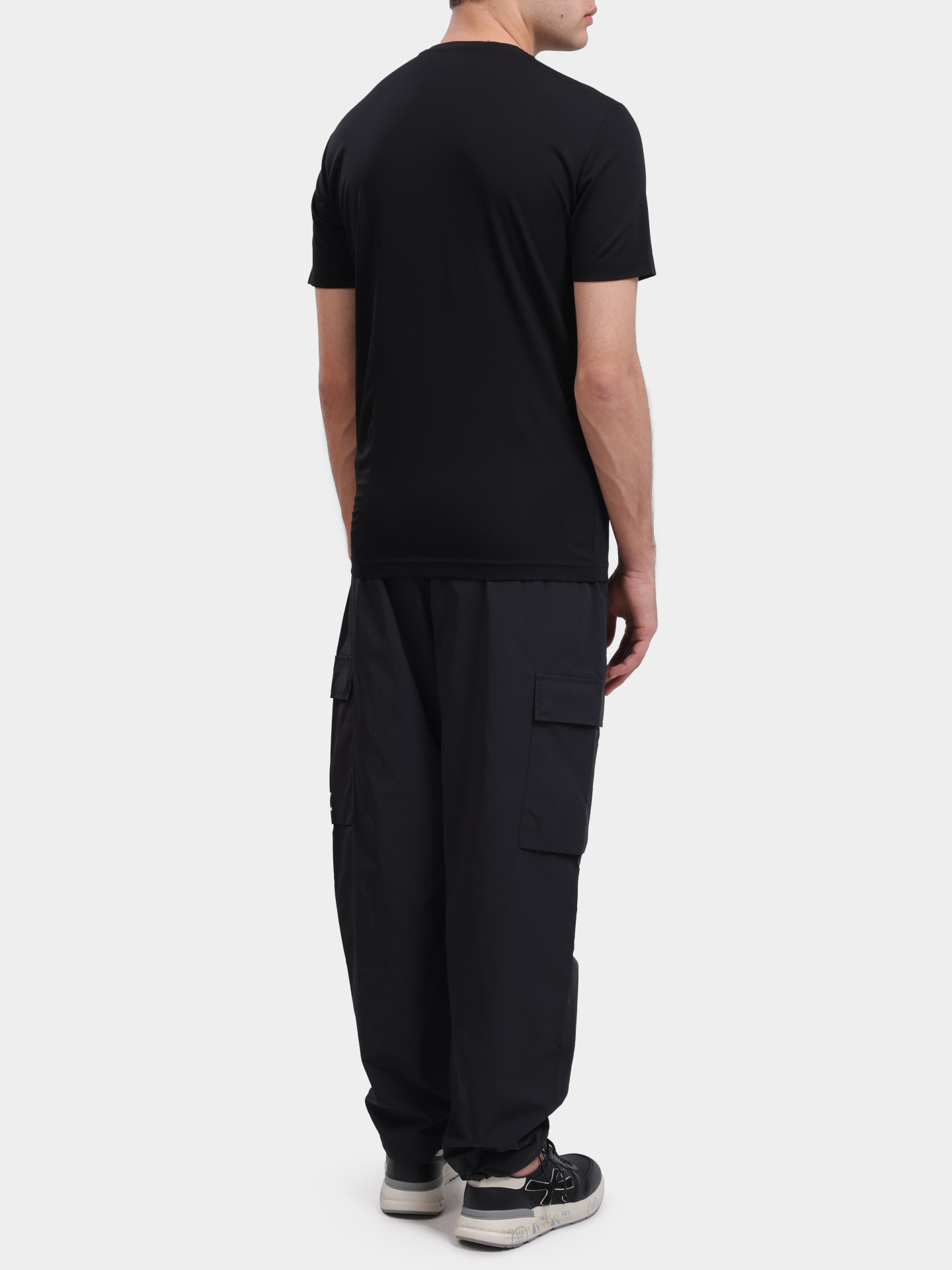 Брюки спортивные EA7 7M000953 AF13190 UC001 черные мужские — купить в интернет-магазине Verdistore