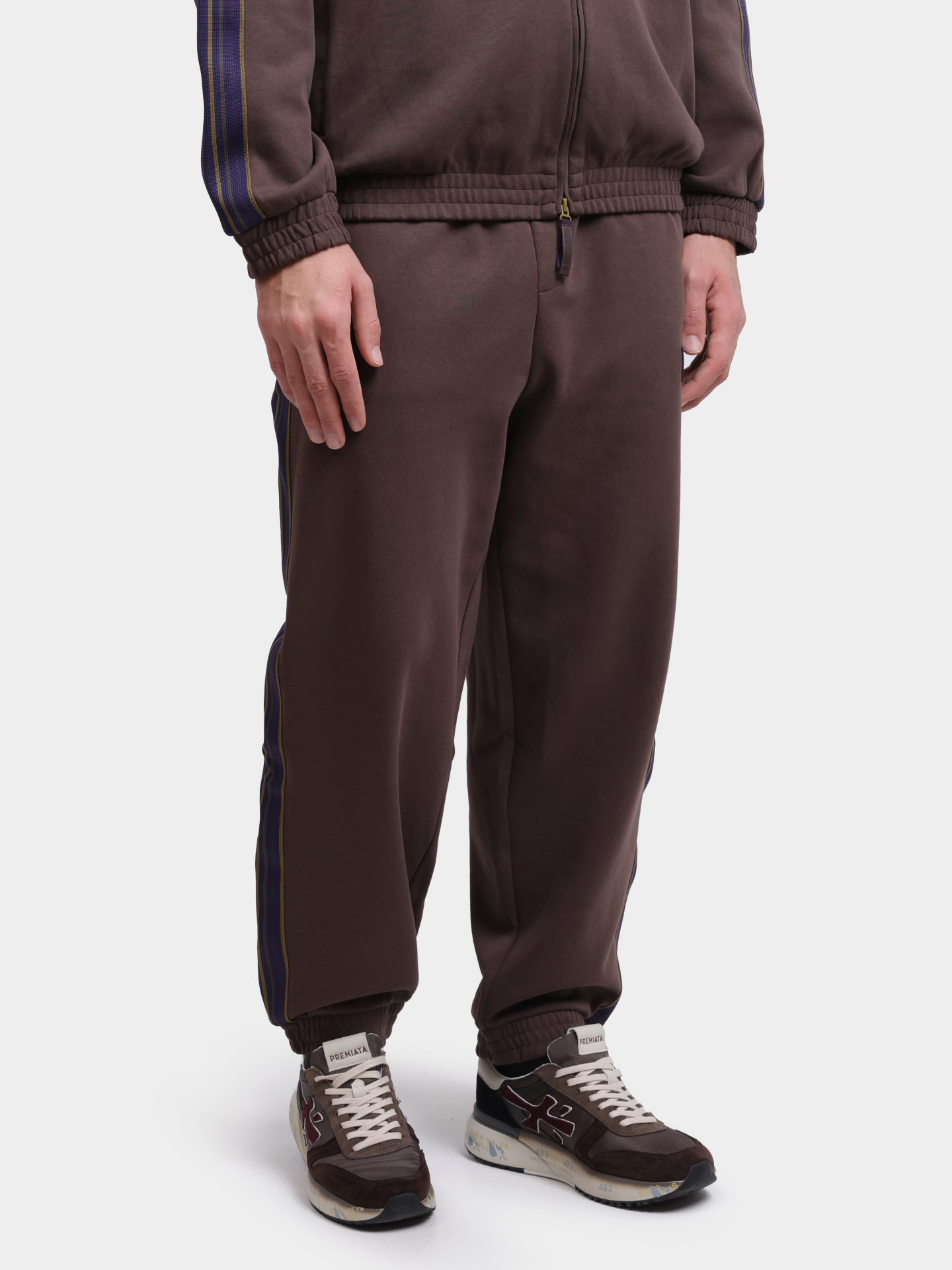 Костюм спортивный EA7 7X000392 AF12660 U6064 коричневый мужской — купить в интернет-магазине Verdistore