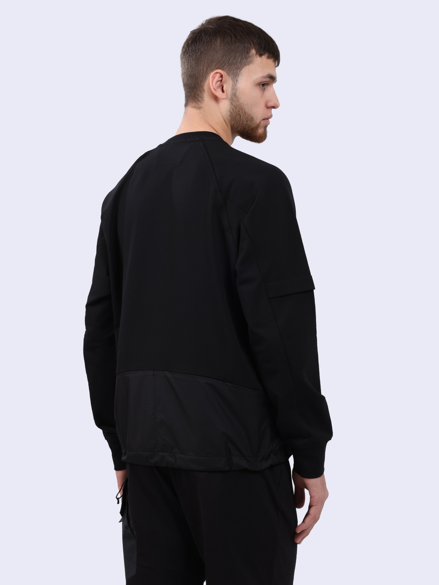 Свитшот C.P. Company 17CLSS029A 006452N 999 черный мужской — купить в интернет-магазине Verdistore