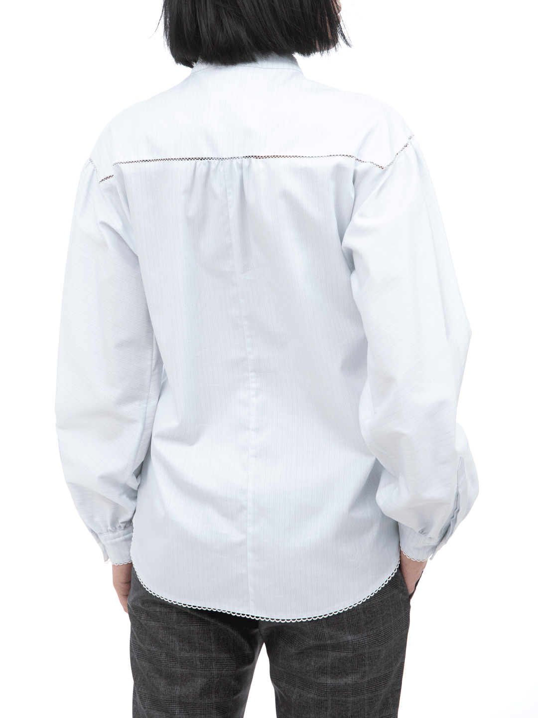 Блузка Burberry 4065943 голубая женская — купить в интернет-магазине Verdistore