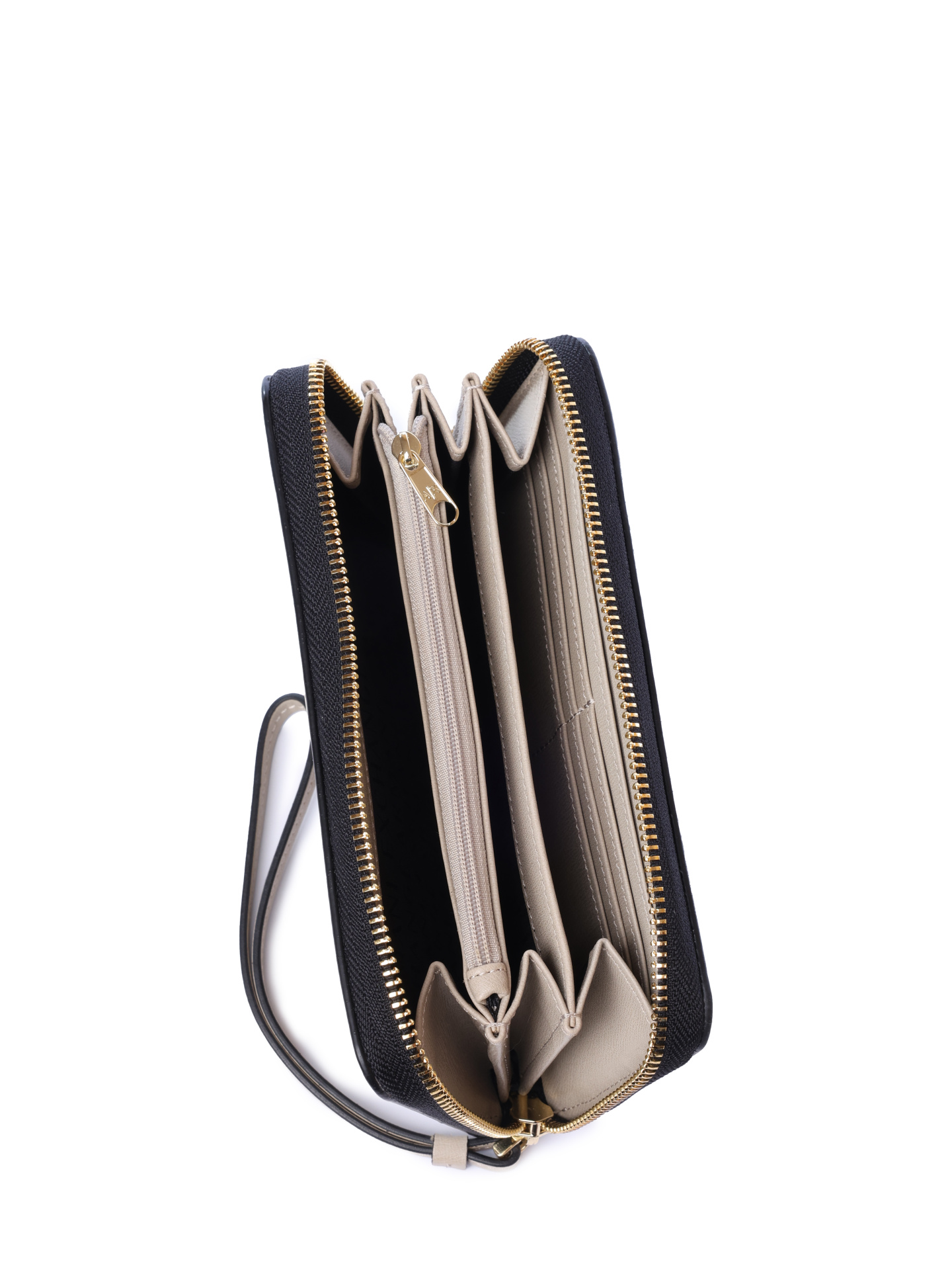 Кошелек Armani Exchange 948486 0A874 14349 бежевый женский на молнии  — купить в интернет-магазине Verdistore