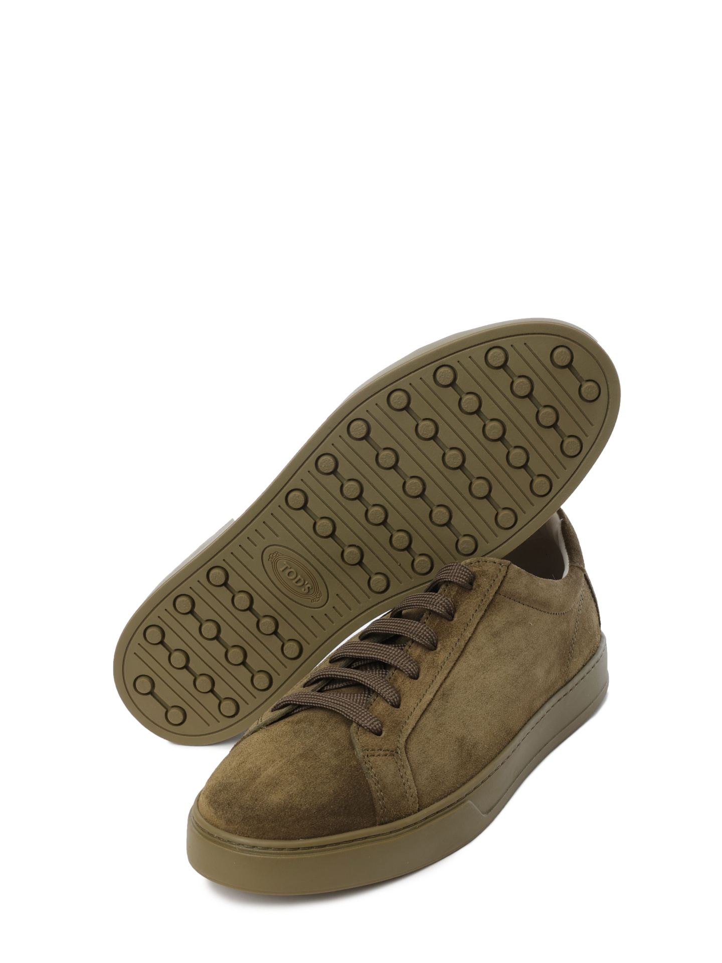 Кеды коричневые замшевые на шнурках  — купить в интернет-магазине Verdistore