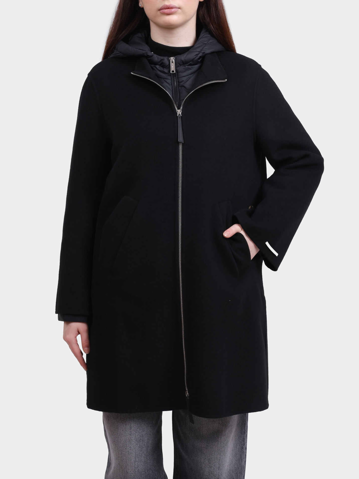 Пальто MARELLA MORIANA 005 черное женское — купить в интернет-магазине Verdistore