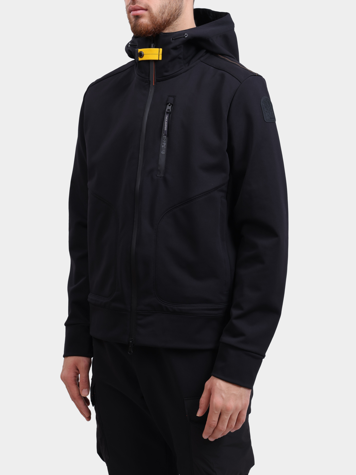 Мастерка Parajumpers FG01 NOORVICK 541 черная мужская  — купить в интернет-магазине Verdistore