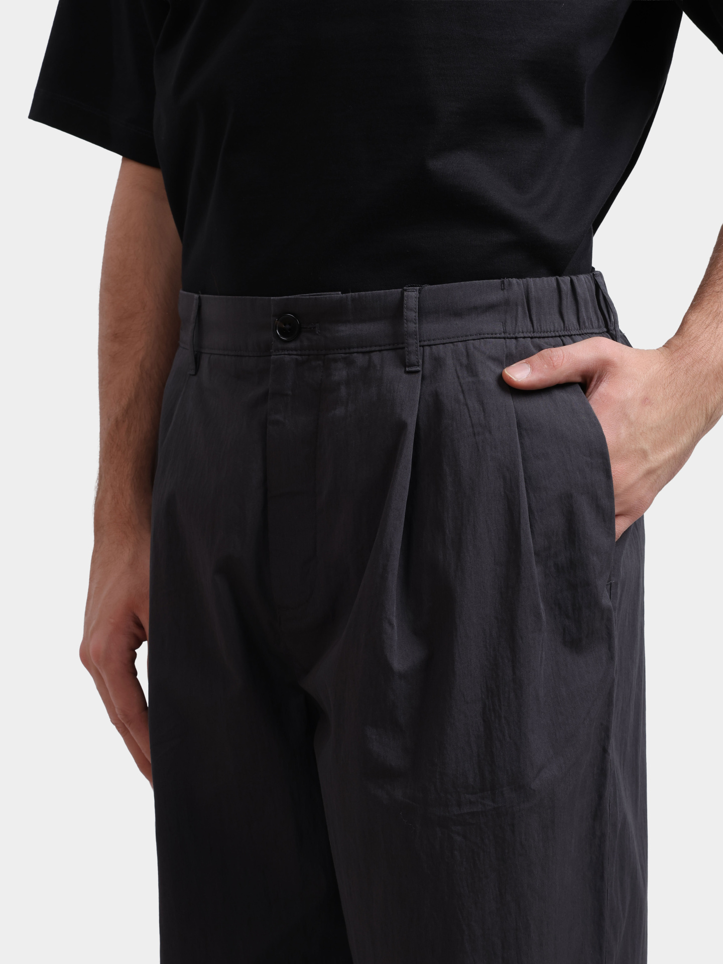 Брюки Calvin Klein LV04LC605G 8MN темно-серые мужские — купить в интернет-магазине Verdistore