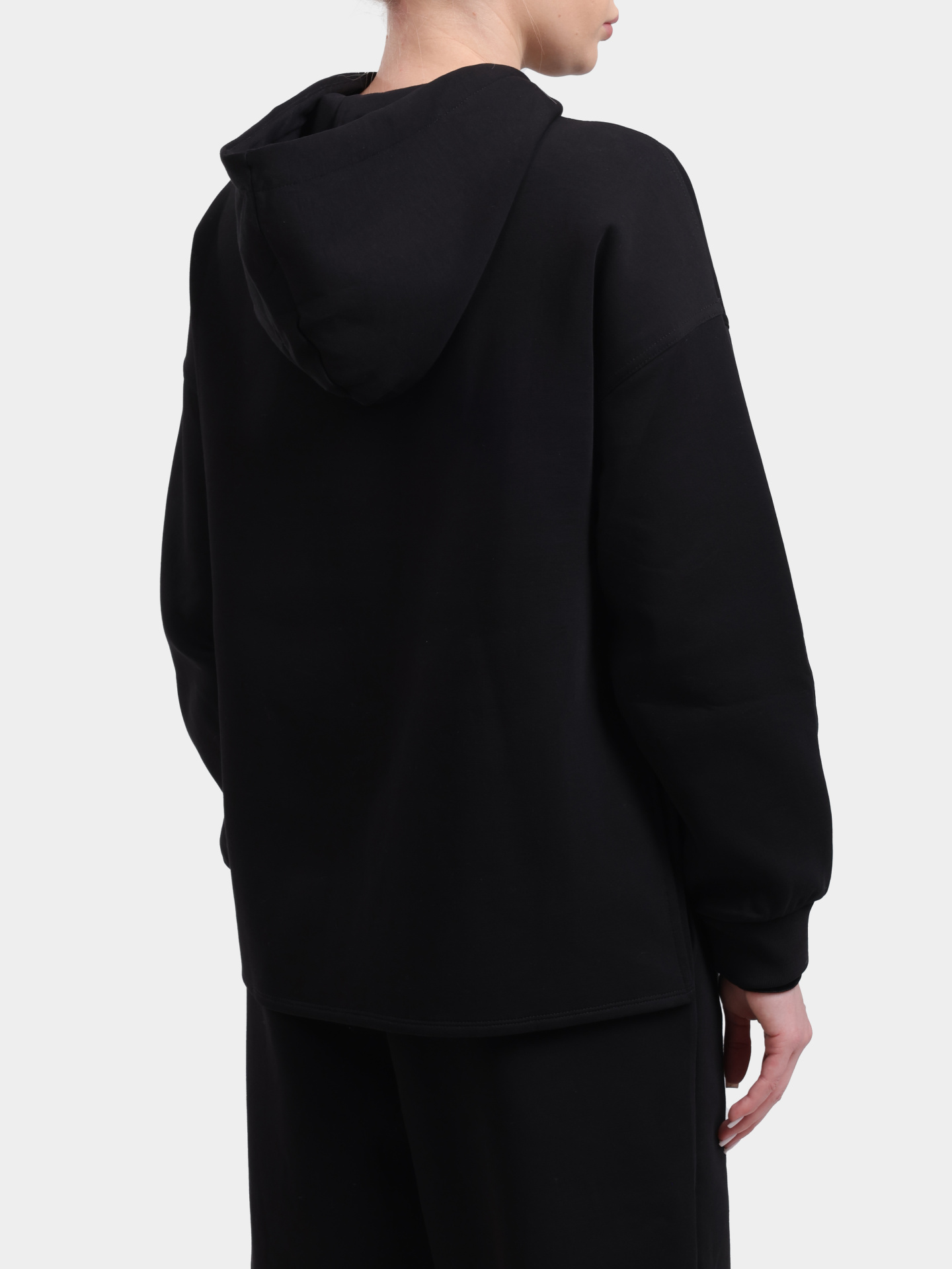 Худи Armani Exchange XW000987 AF10818 UC001 черное женское — купить в интернет-магазине Verdistore
