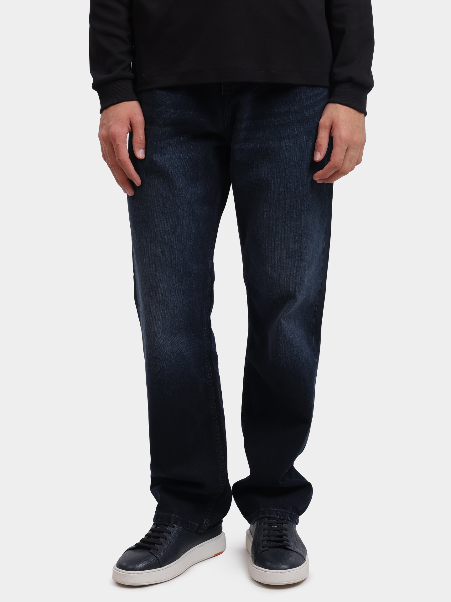 Джинсы Hugo 50541673 405 темно-синие мужские — купить в интернет-магазине Verdistore