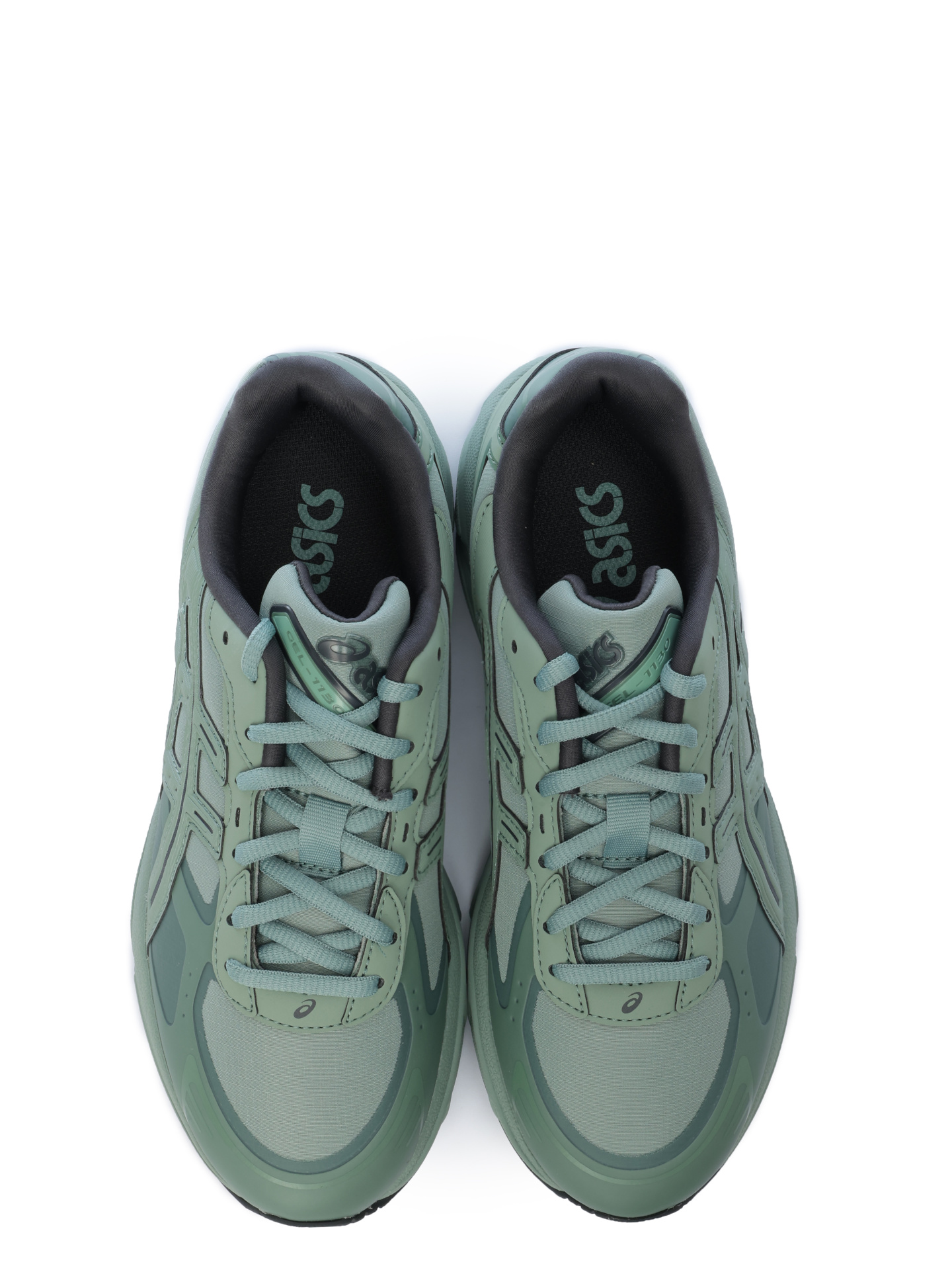Кроссовки Asics 1203A413 021 зеленые женские с текстильными вставками — купить в интернет-магазине Verdistore