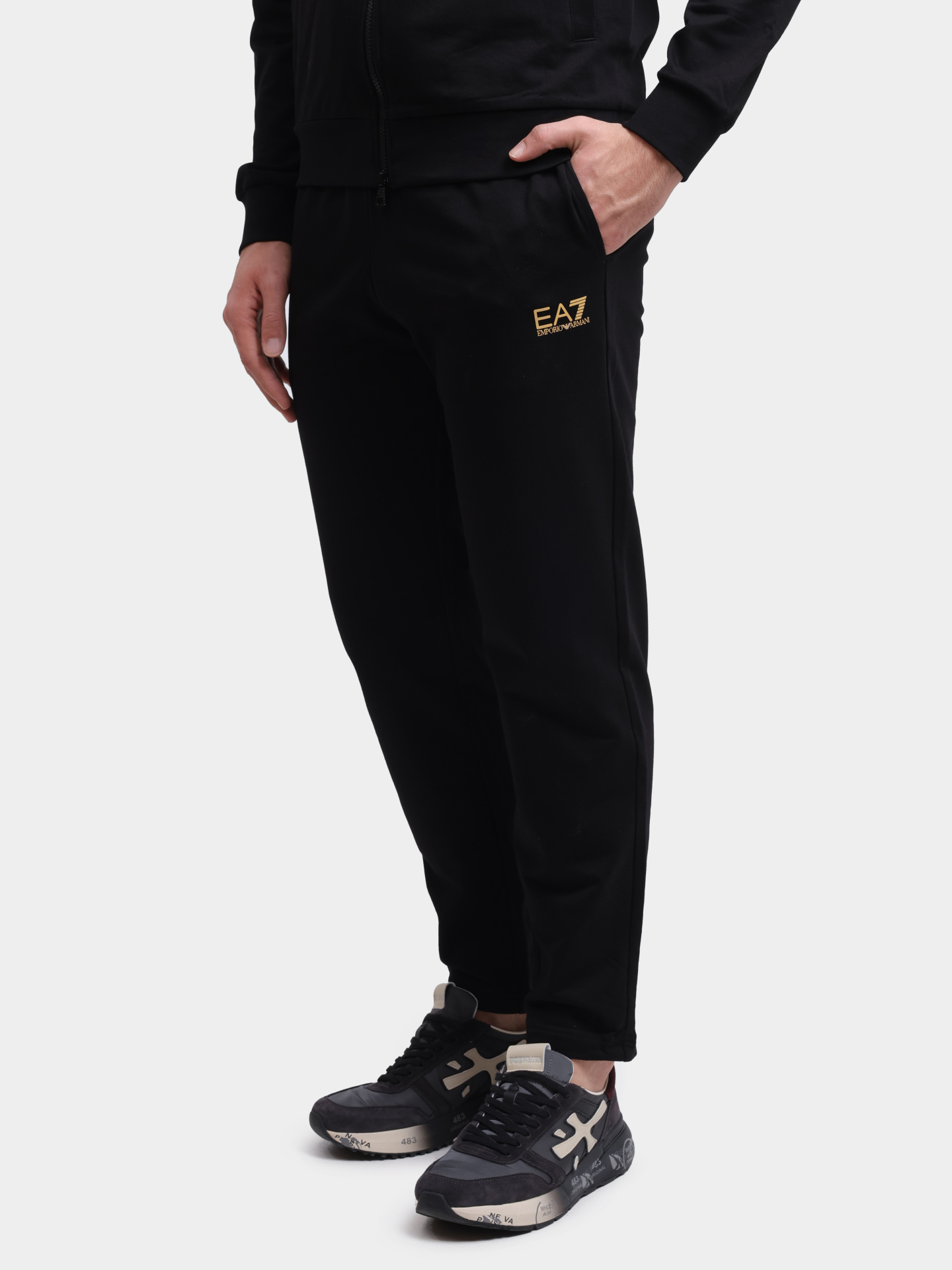 Костюм спортивный EA7 8NPV62 PJVRZ 0208 хлопковый мужской — купить в интернет-магазине Verdistore