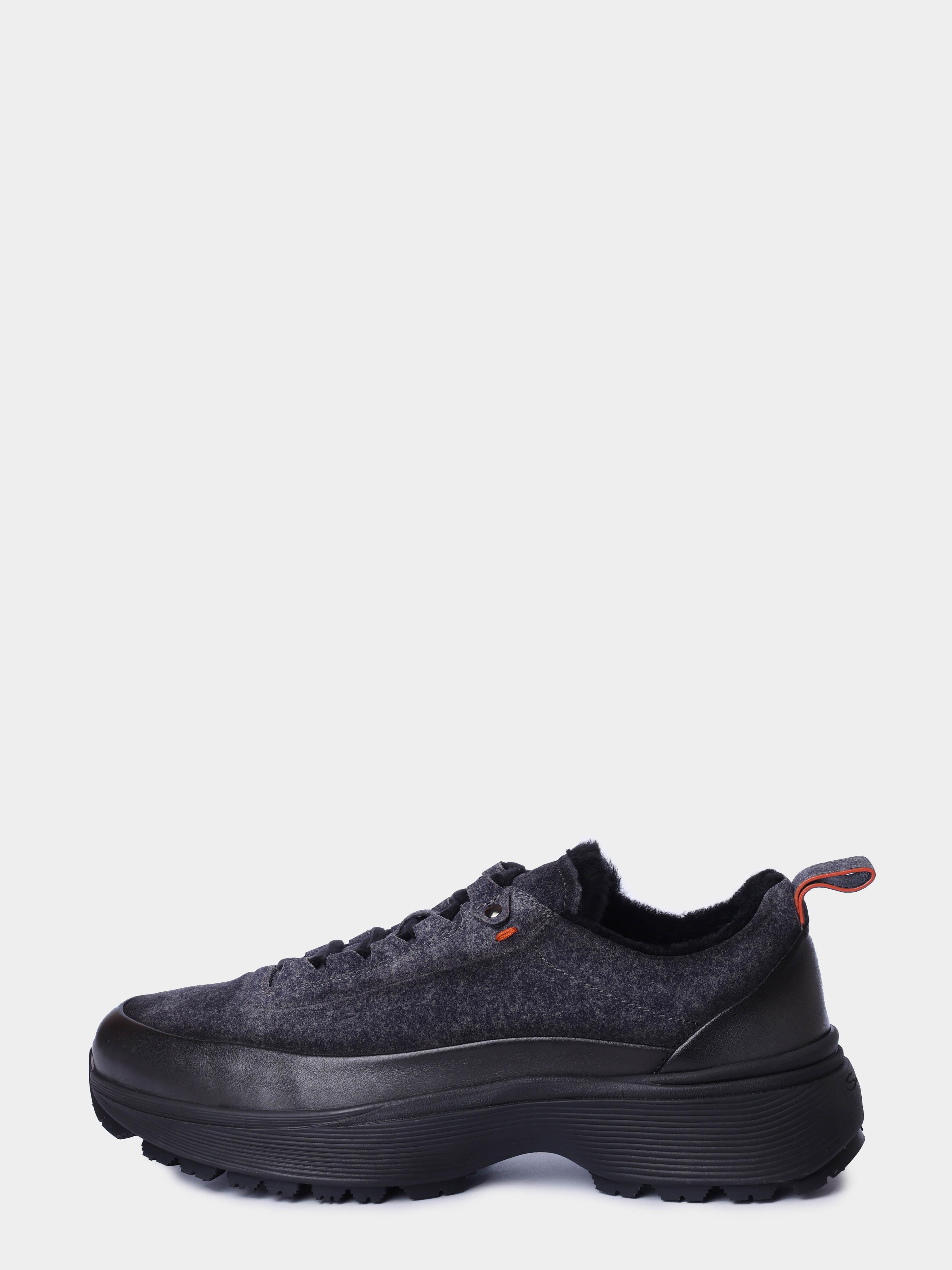 Кроссовки Santoni MBBG22256NECPUBHG62 комбинированные мужские на меху — купить в интернет-магазине Verdistore