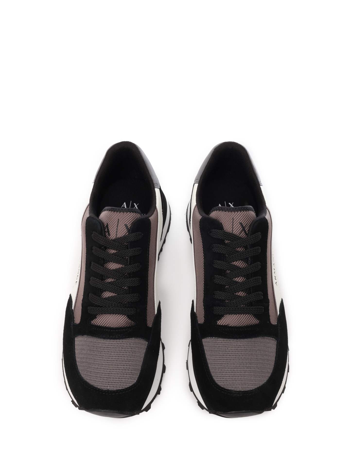 Кроссовки Armani Exchange XUX083 XV263 K584 комбинированные мужские с логотипом — купить в интернет-магазине Verdistore