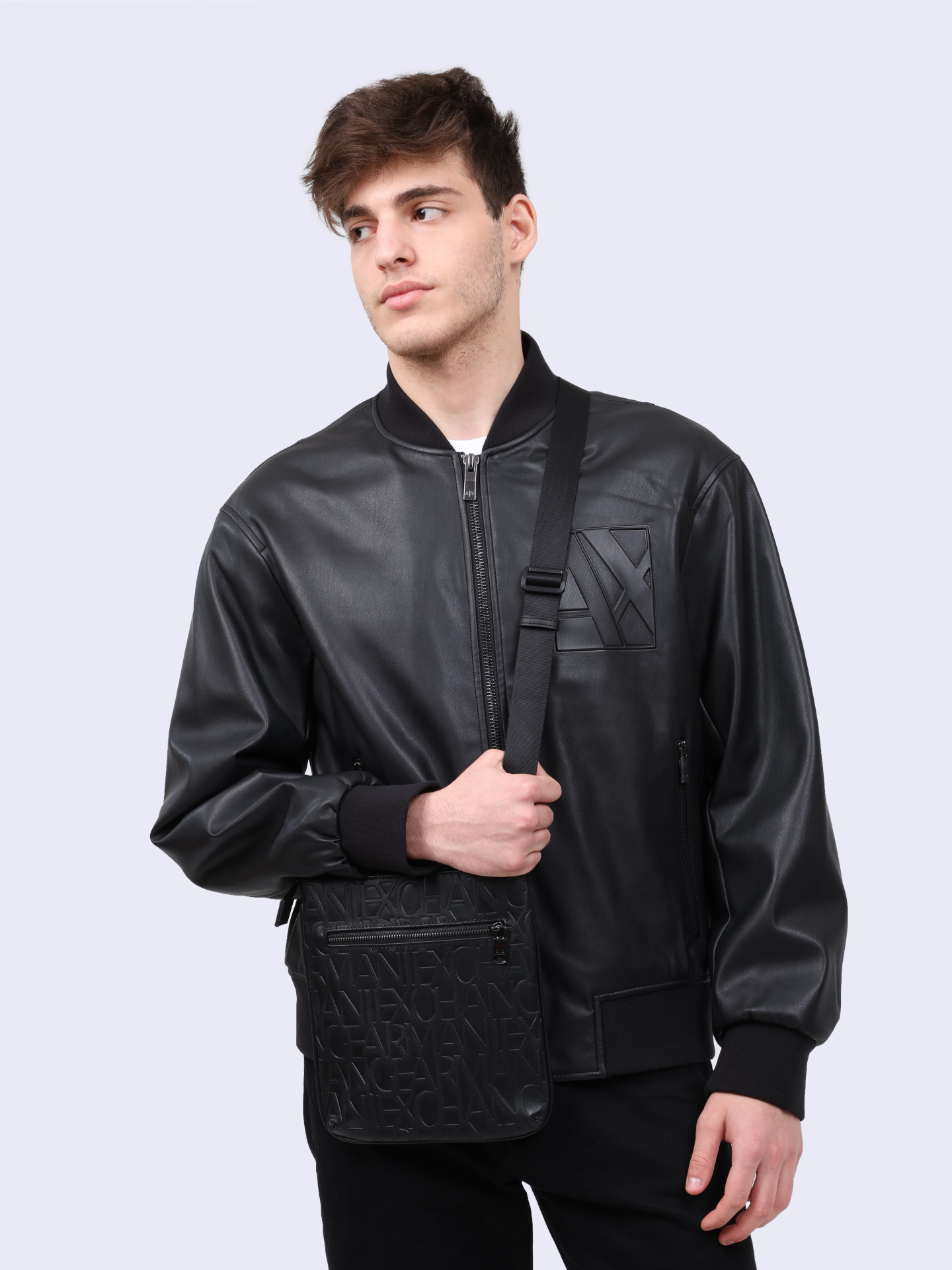 Куртка Armani Exchange 6DZB23 ZE1CZ 1200 черная мужская — купить в интернет-магазине Verdistore