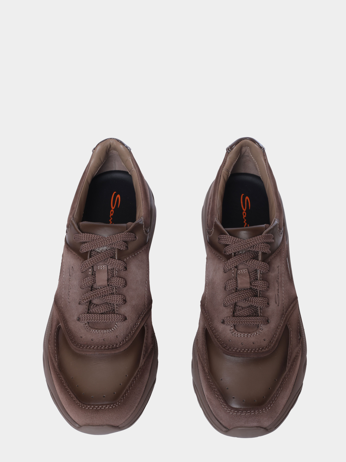 Кроссовки Santoni MBIG22112CPATKOHE81 комбинированные мужские — купить в интернет-магазине Verdistore