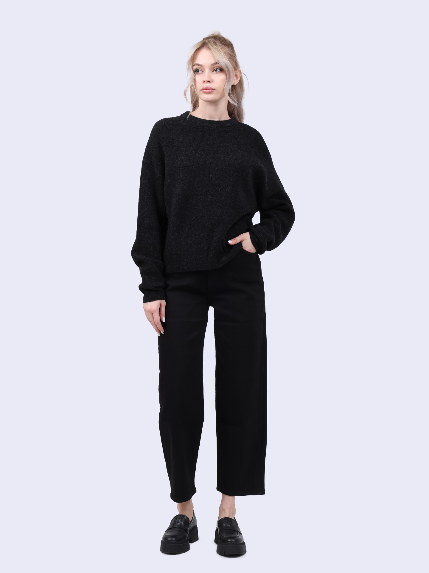 Джинсы Calvin Klein K20K20730532 1BY черные женские — купить в интернет-магазине Verdistore