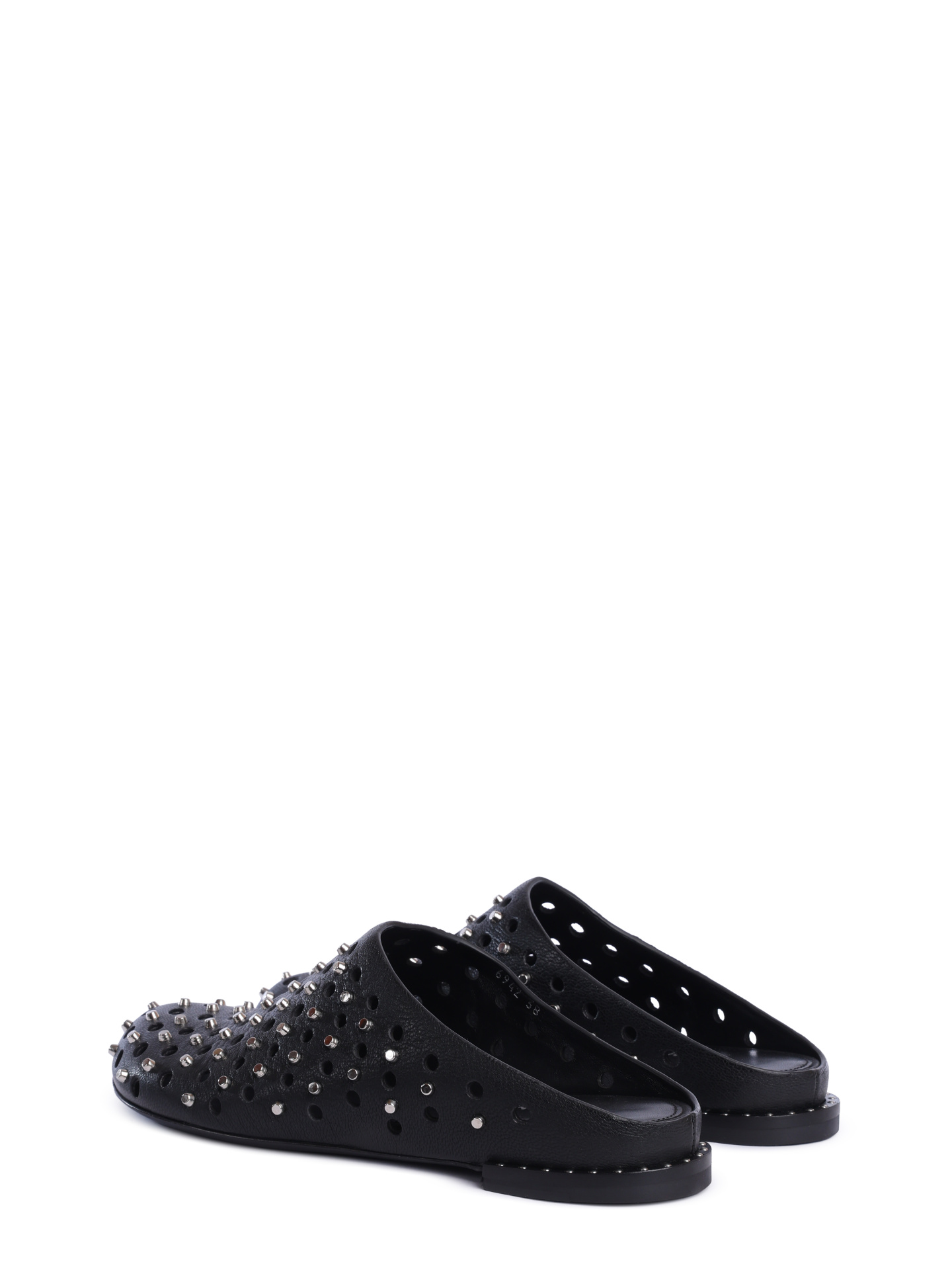 Мюли Premiata M6942 кожаные женские с заклепками — купить в интернет-магазине Verdistore