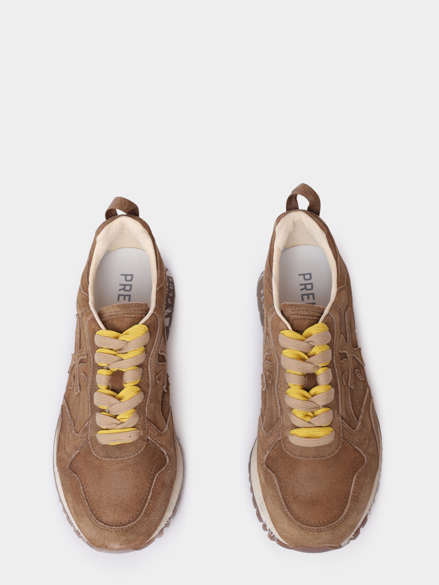 Кроссовки Premiata RUNSEAD VAR 7757 коричневые женские из замши — купить в интернет-магазине Verdistore