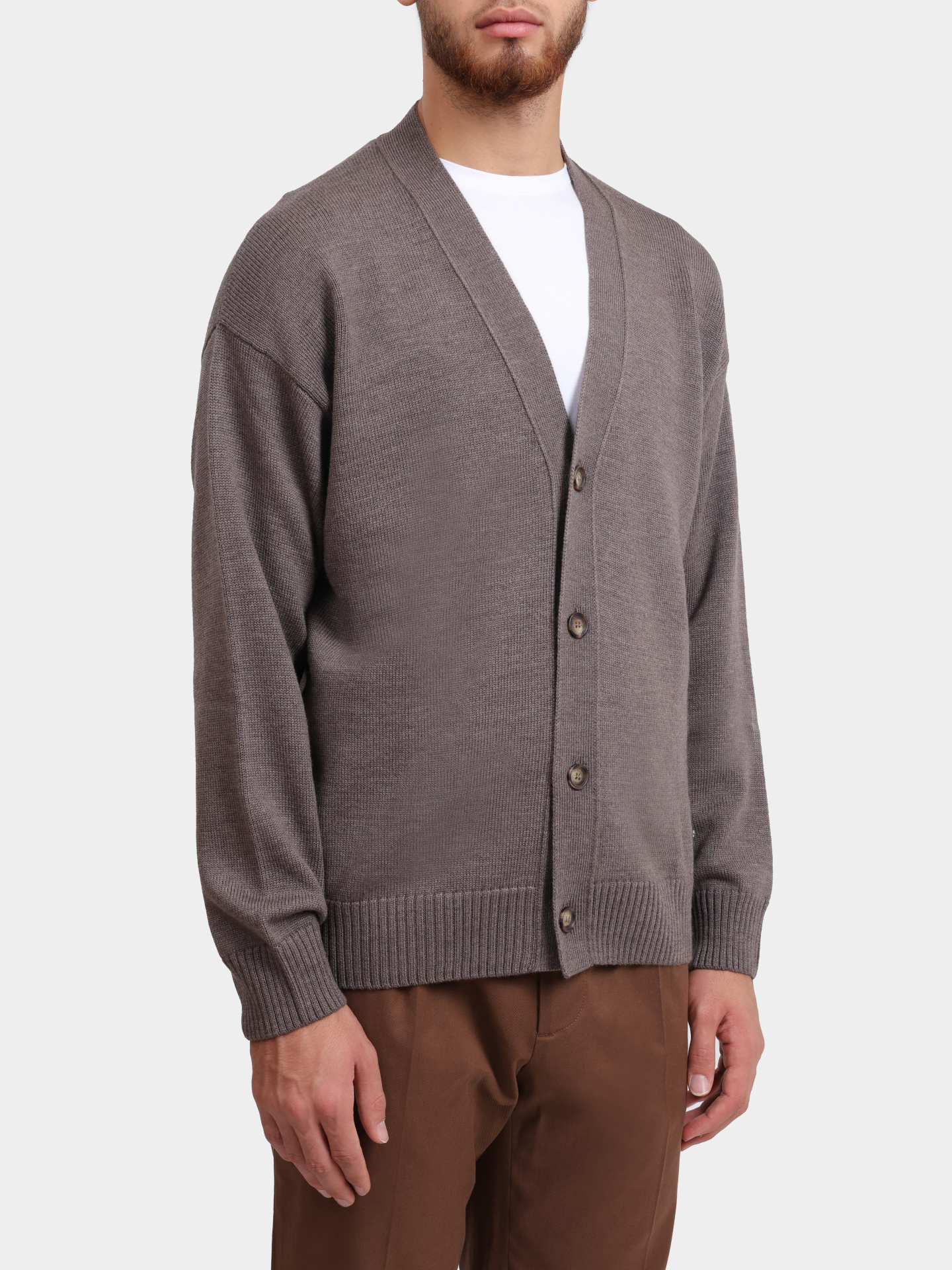 Кардиган Tombolini WM22 ZMG9 U130 шерстяной мужской — купить в интернет-магазине Verdistore